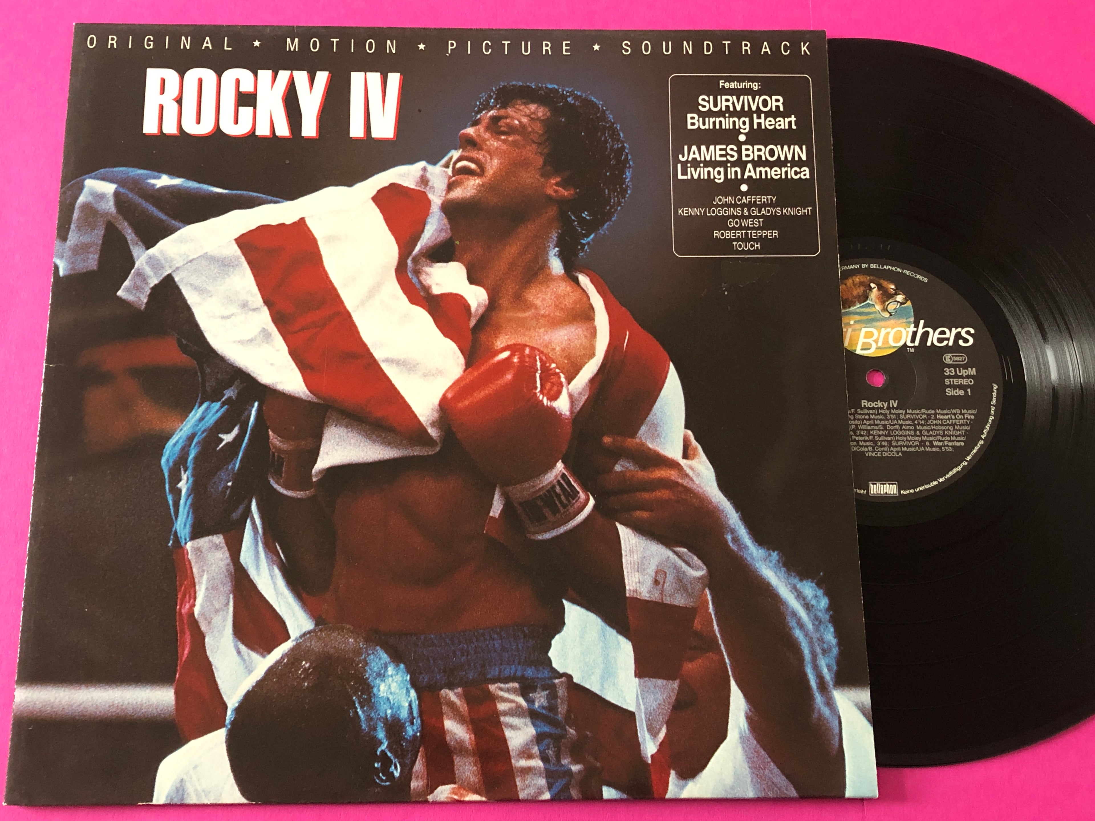 Various : Rocky IV - Original Motion Picture Soundtrack (LP)