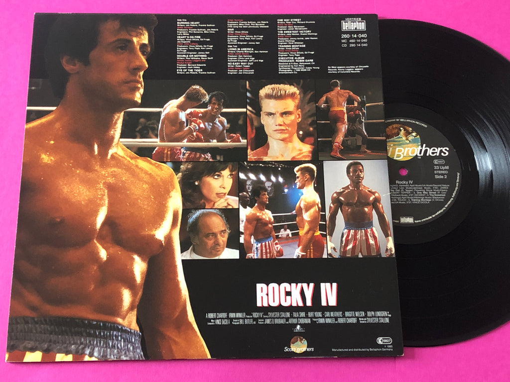 Various : Rocky IV - Original Motion Picture Soundtrack (LP)
