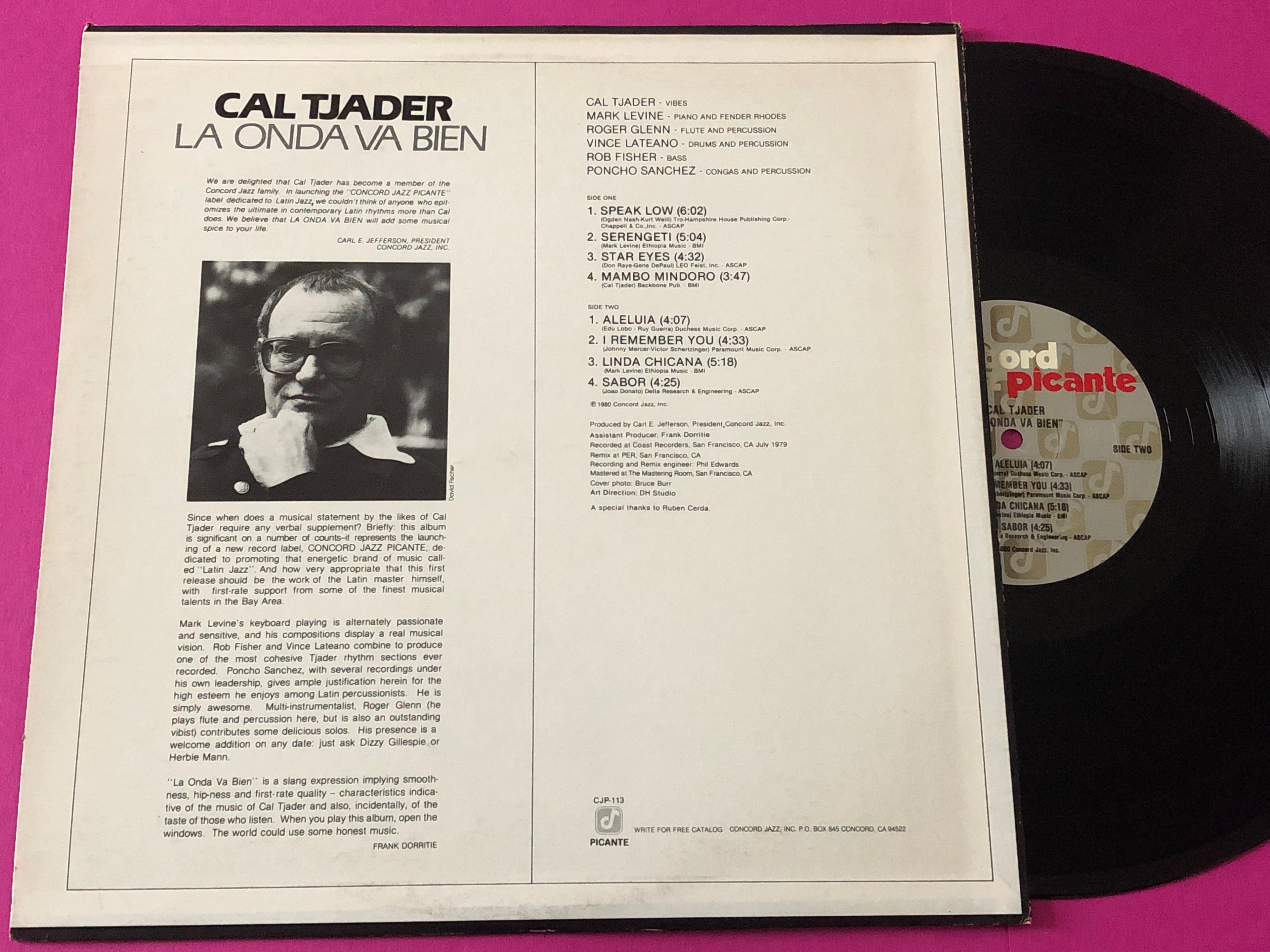 Cal Tjader : La Onda Va Bien (LP,Album)