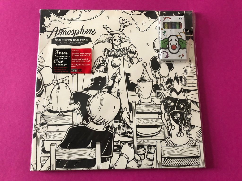 Atmosphere (2) : Sad Clown Bad Year (#9 - #12 Collection) (LP,Album,Compilation)