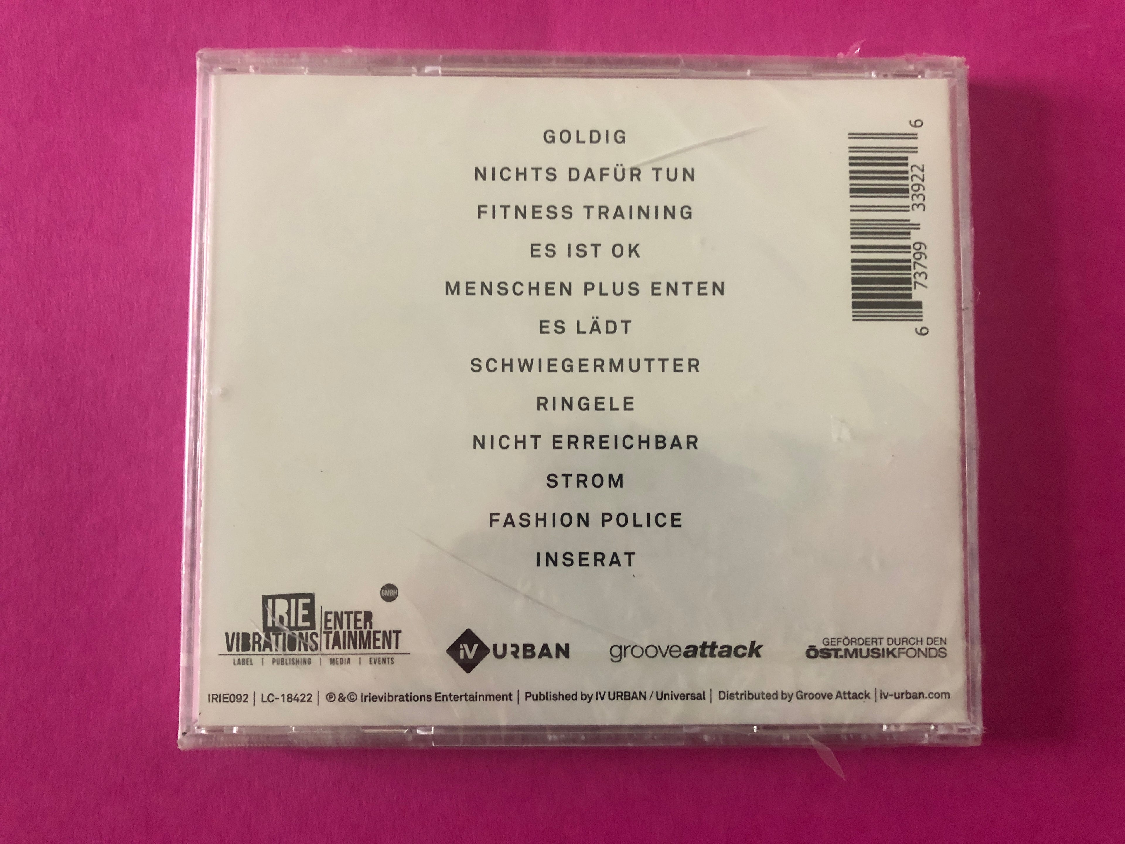 Mizgebonez : Inserat (CD, Advance)