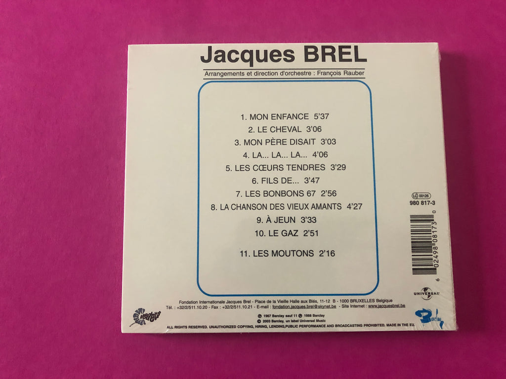 Jacques Brel : Jacques Brel 67 (Reissue,Remastered,Stereo)