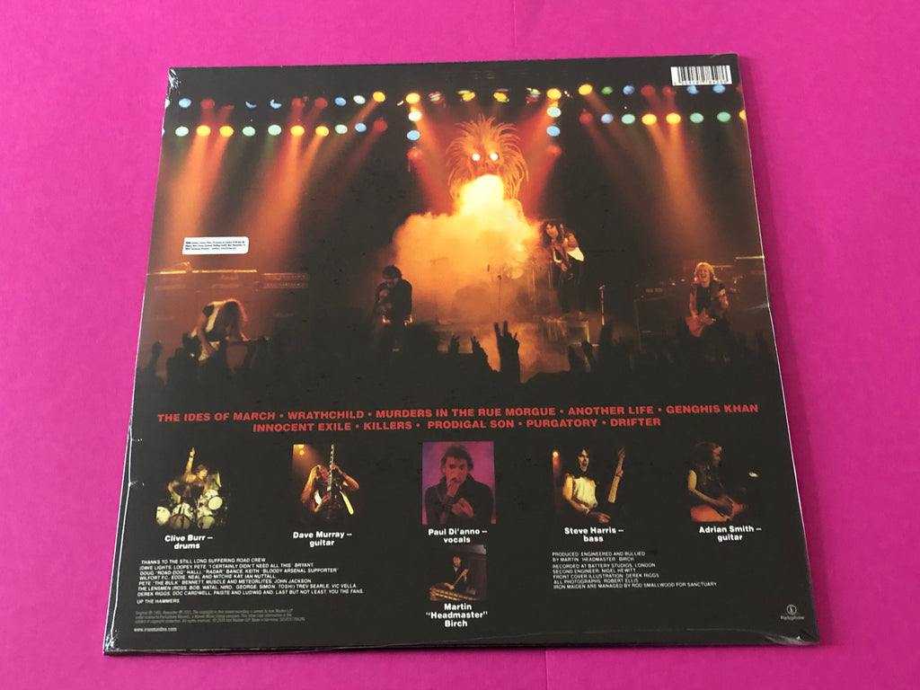 Iron Maiden : Killers (LP,Album,Reissue,Remastered)