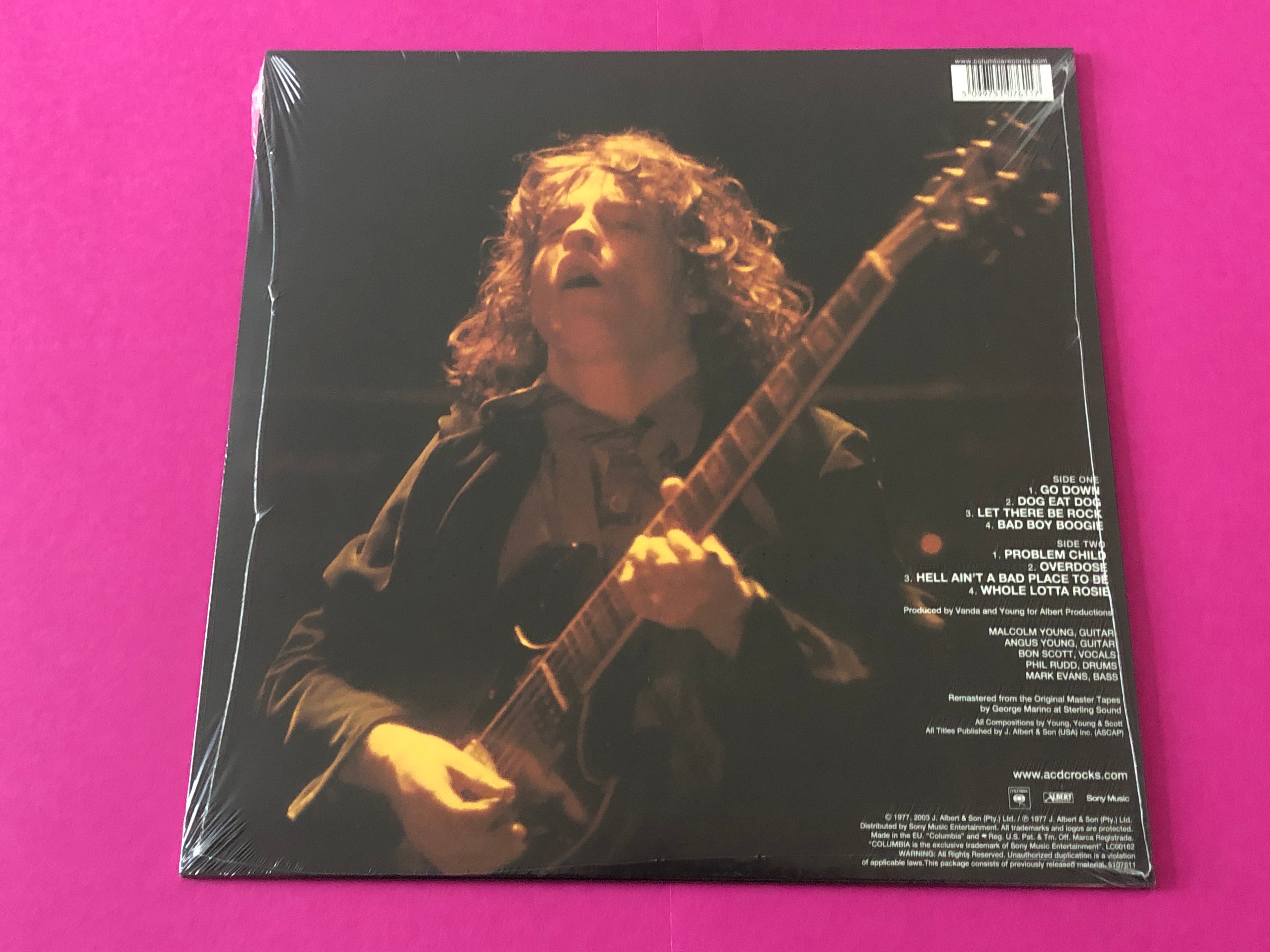 AC/DC : Let There Be Rock (LP,Album,Reissue,Remastered,Stereo)