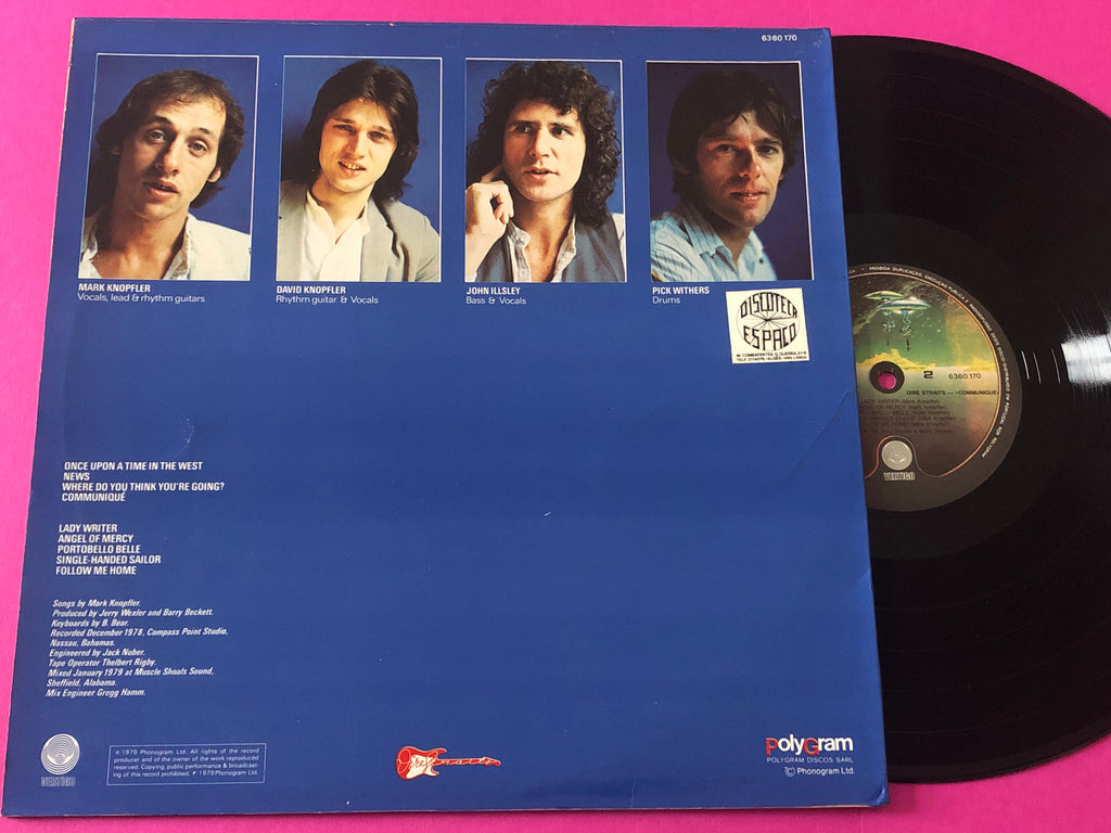 Dire Straits : Communiqué (LP,Album)