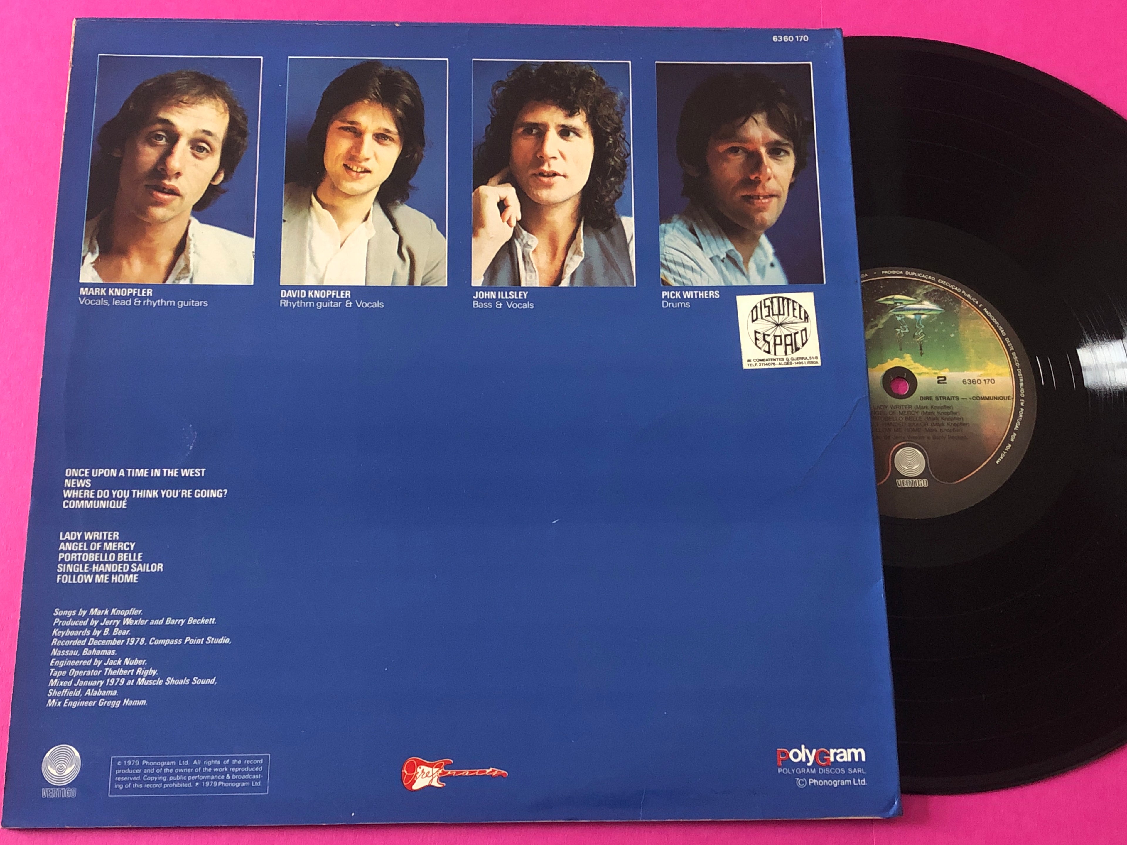 Dire Straits : Communiqué (LP,Album)