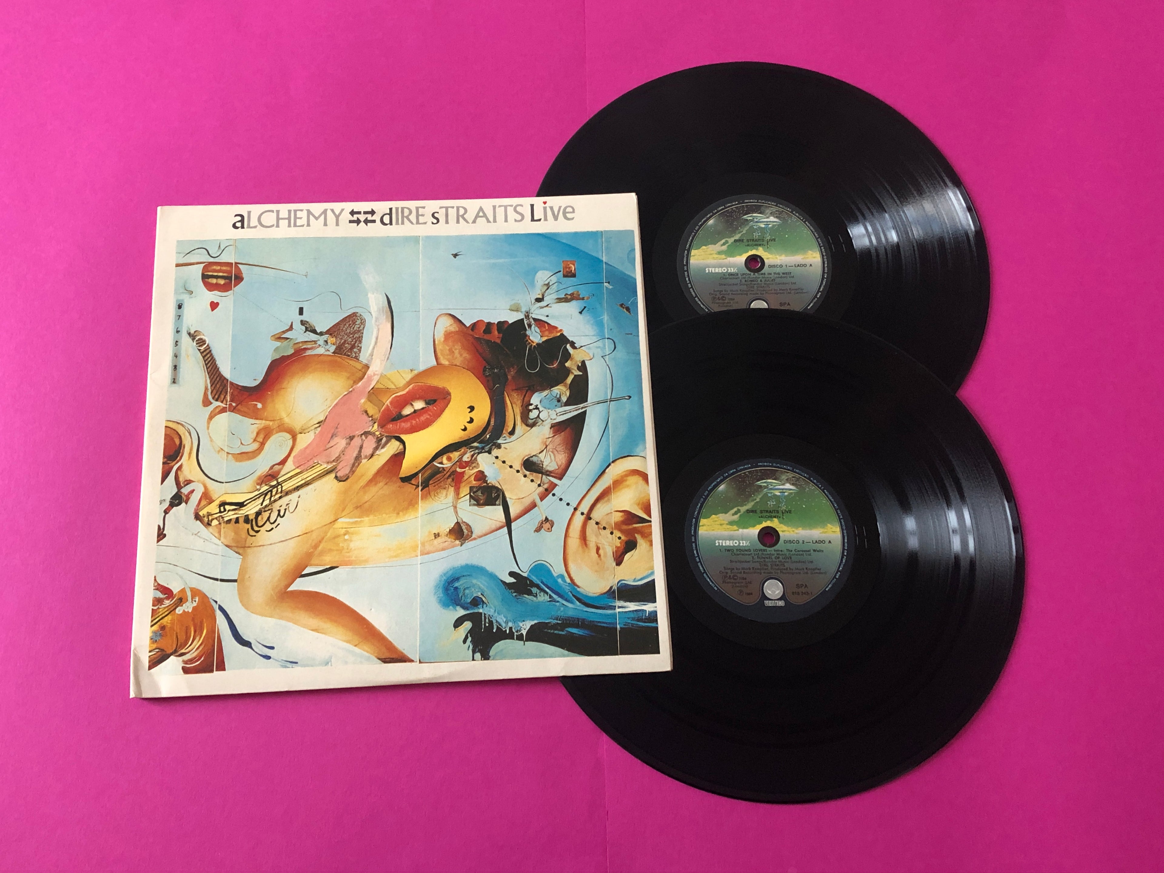 Dire Straits : Alchemy - Dire Straits Live (LP,Album,Reissue)