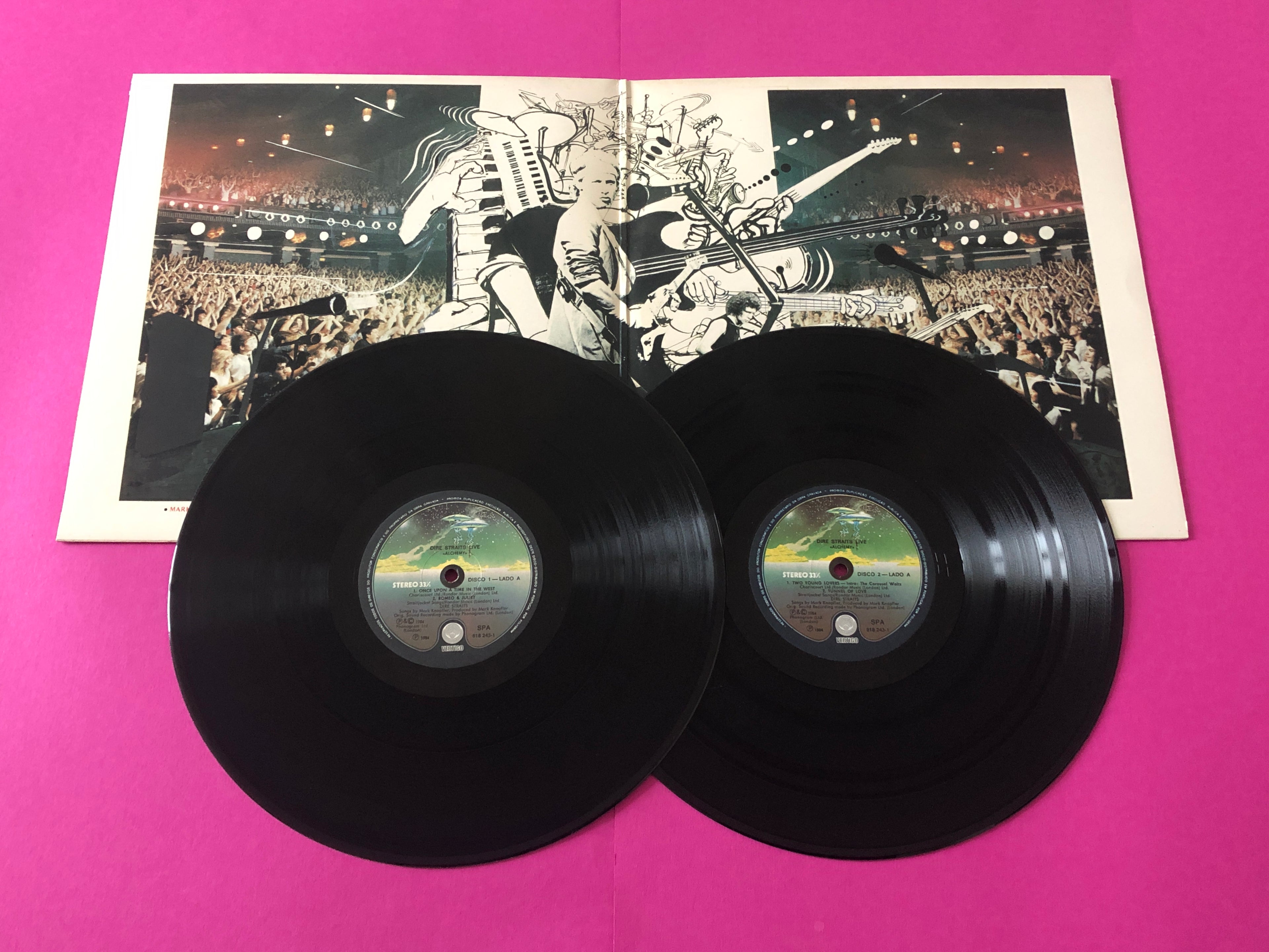 Dire Straits : Alchemy - Dire Straits Live (LP,Album,Reissue)