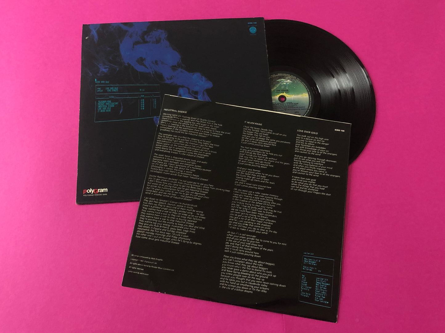 Dire Straits : Love Over Gold (LP,Album)