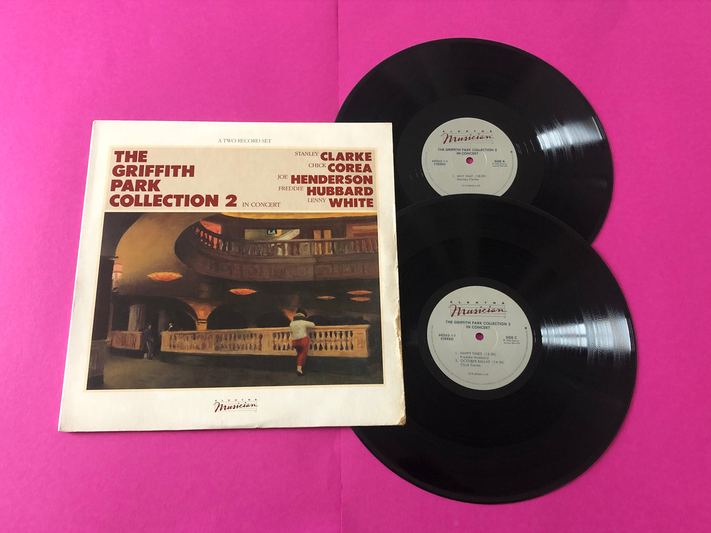 Stanley Clarke / Chick Corea / Joe Henderson / Freddie Hubbard / Lenny White : The Griffith Park Collection 2 In Concert (LP,Album)