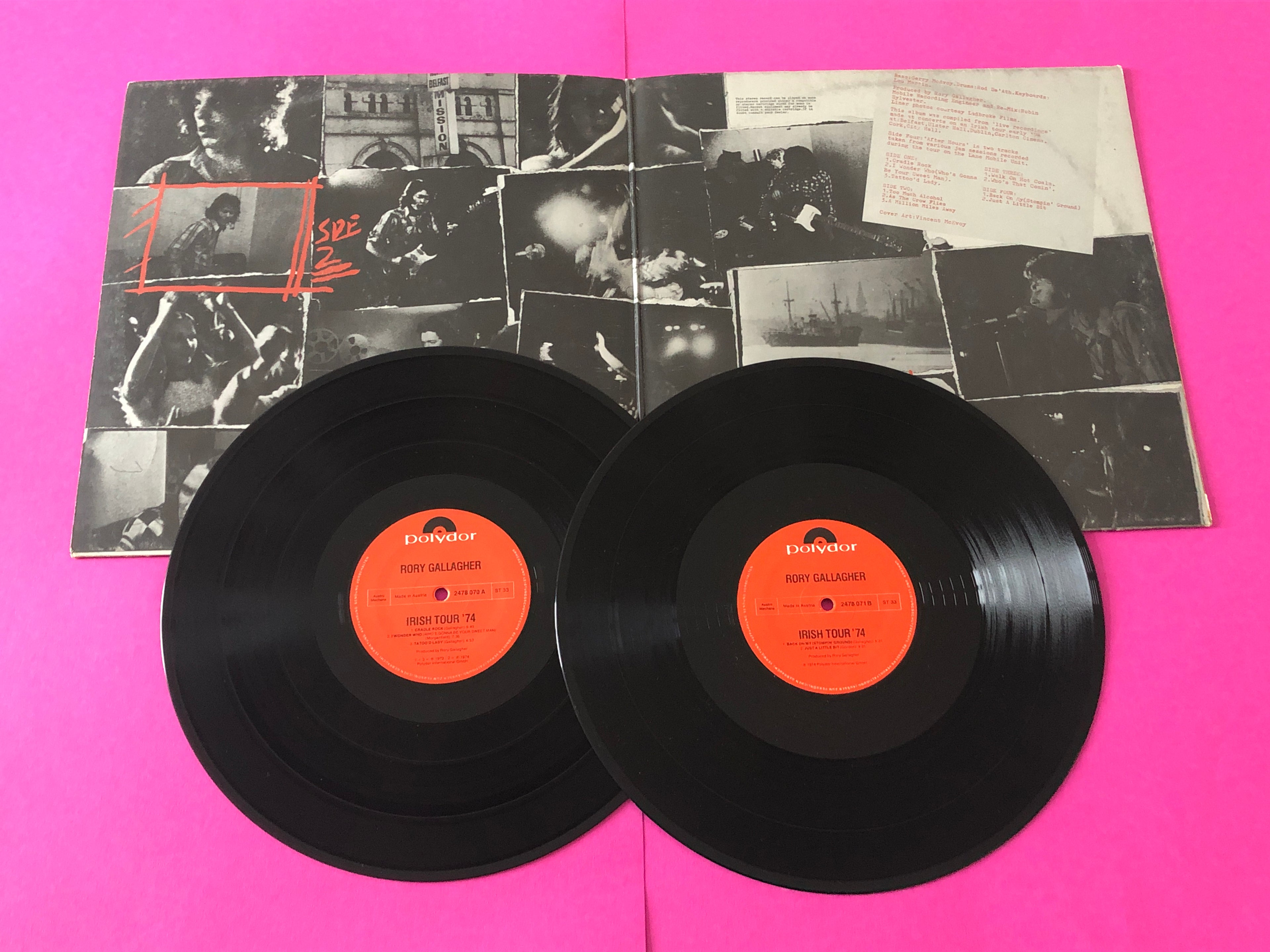 Rory Gallagher : Irish Tour '74 (LP,Album)
