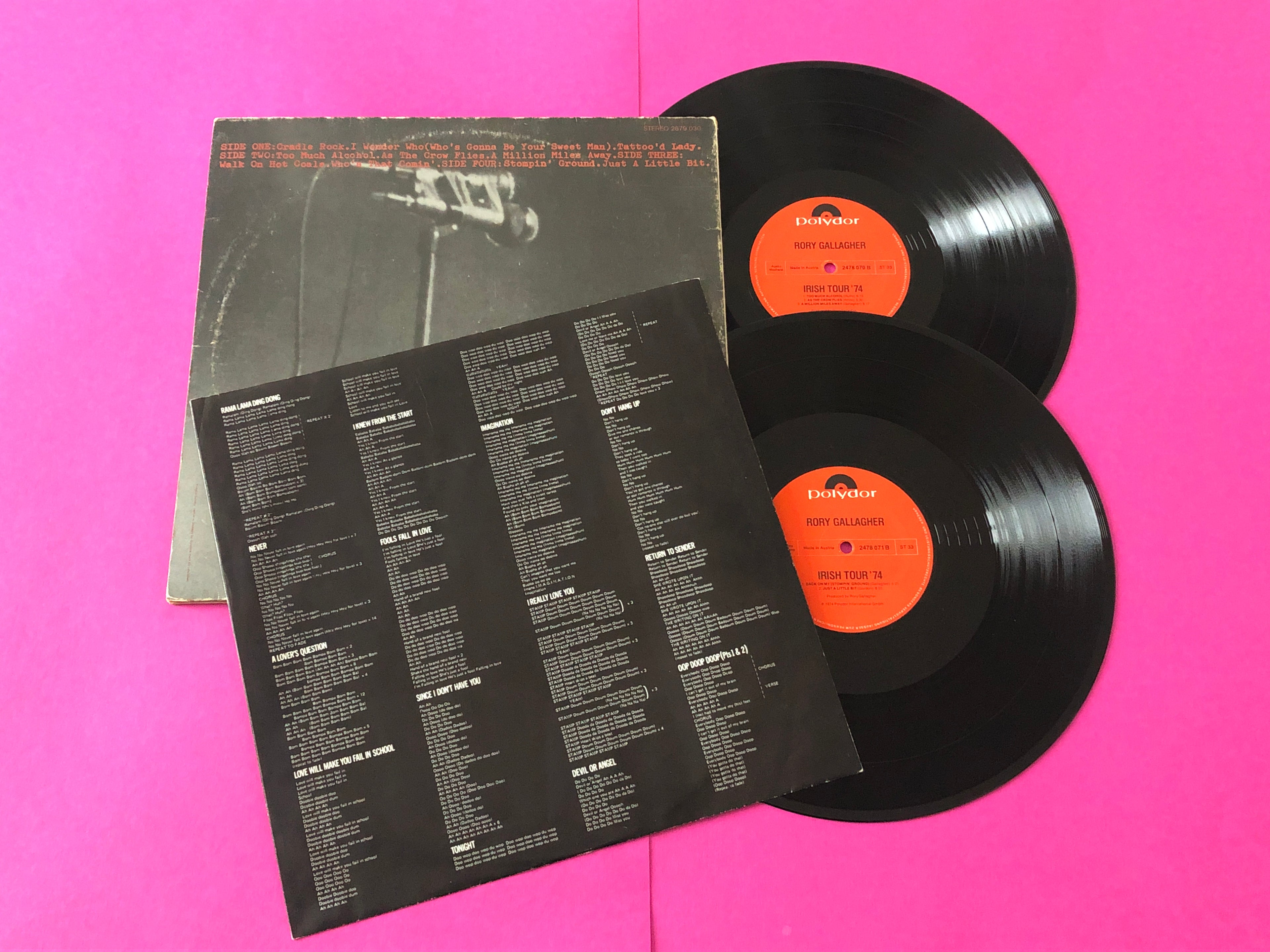 Rory Gallagher : Irish Tour '74 (LP,Album)