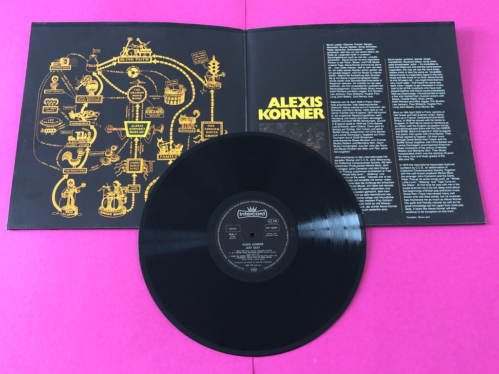 Alexis Korner : Just Easy (LP,Album,Stereo)