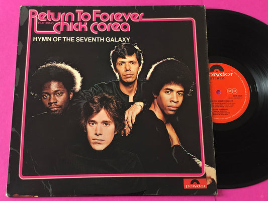 Return To Forever Featuring Chick Corea : Hymn Of The Seventh Galaxy (LP,Album,Stereo)