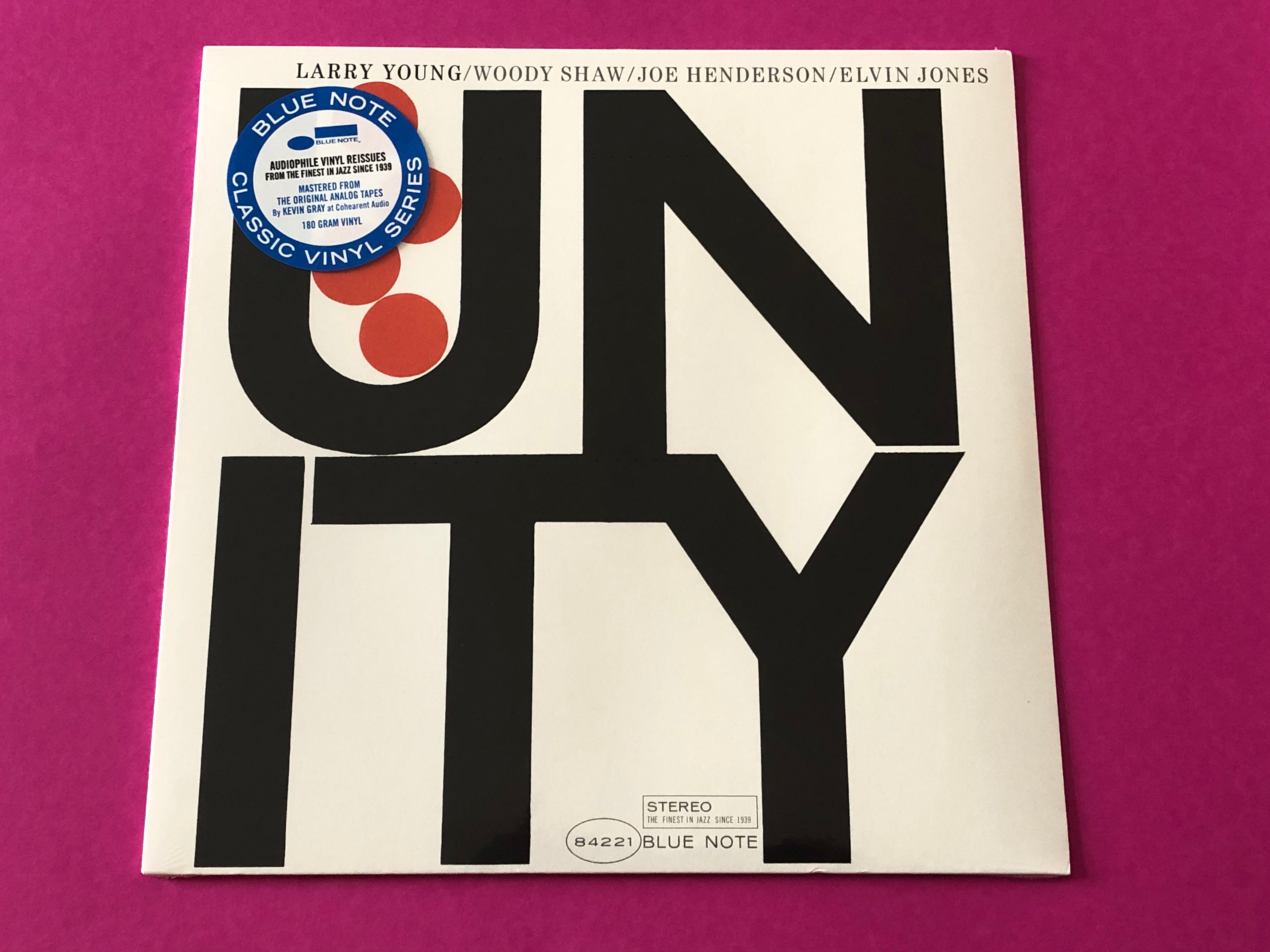 Larry Young : Unity (LP,Album,Reissue,Stereo)