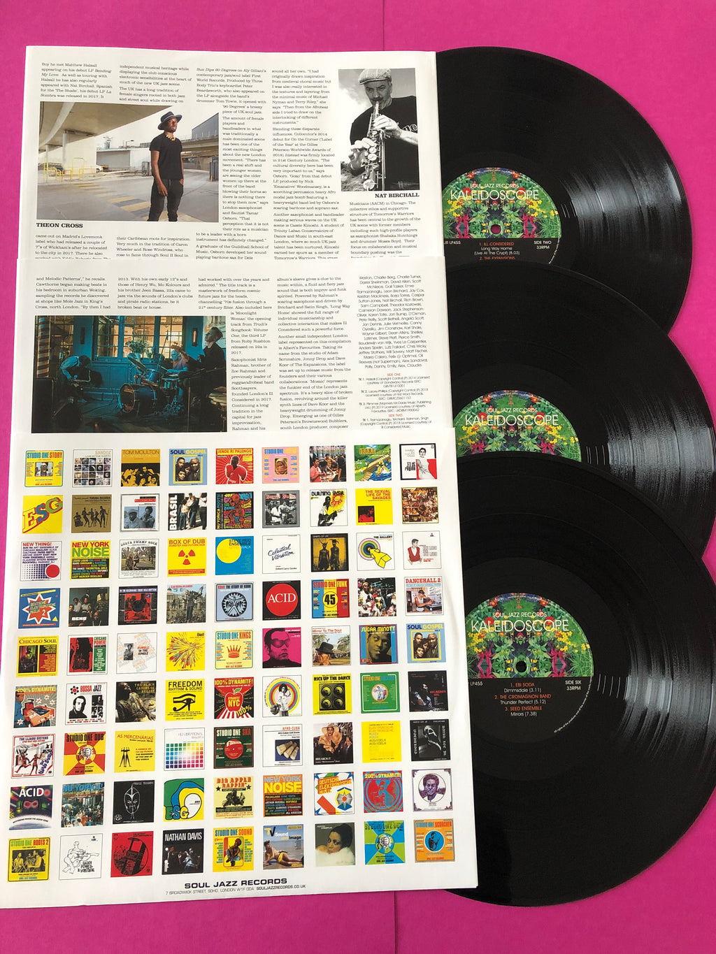 Various : Kaleidoscope (New Spirits Known & Unknown) (LP,Compilation)