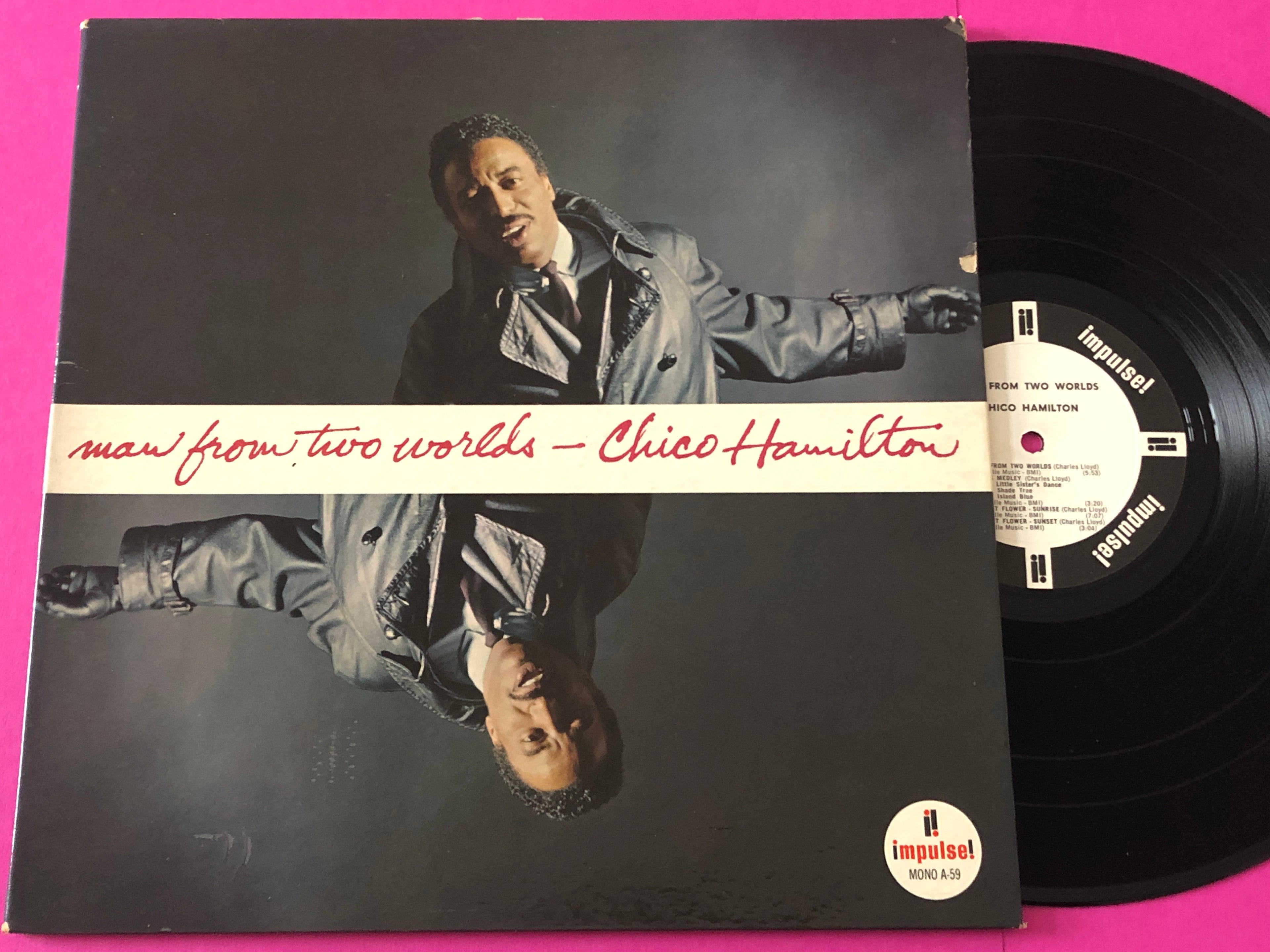 Chico Hamilton : Man From Two Worlds (LP,Album,Promo,White Label,Mono)