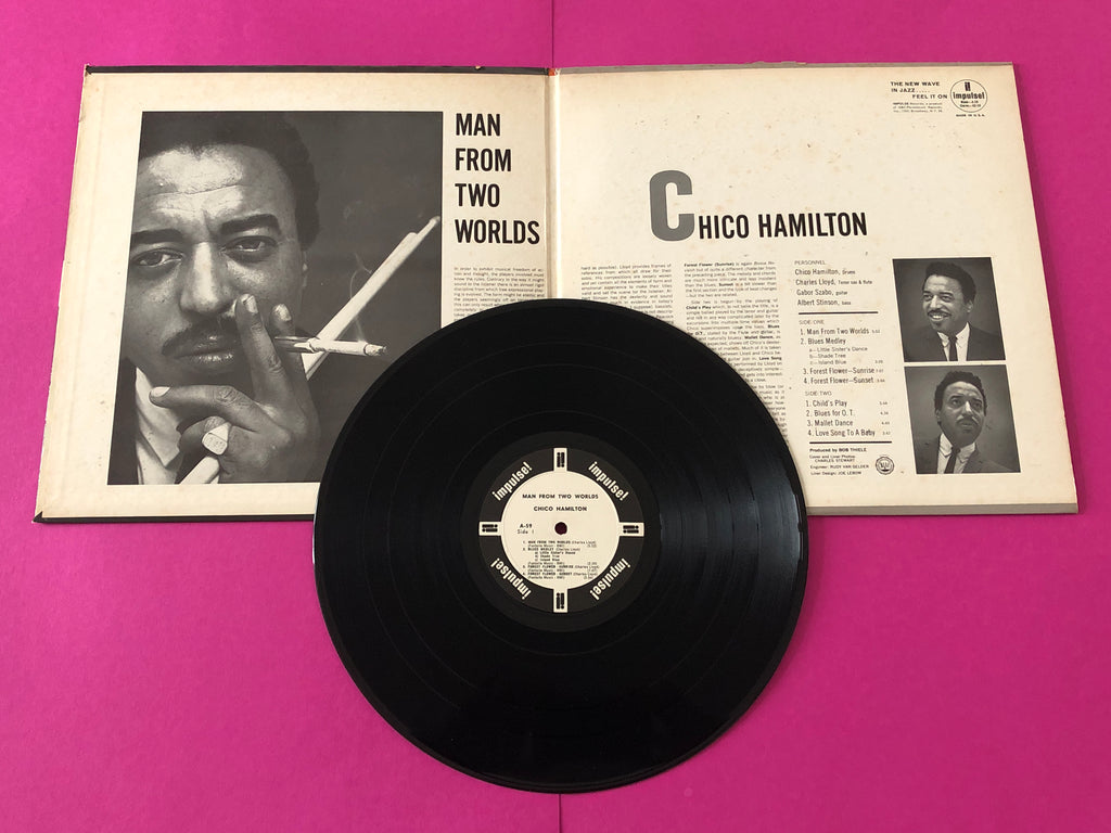 Chico Hamilton : Man From Two Worlds (LP,Album,Promo,White Label,Mono)