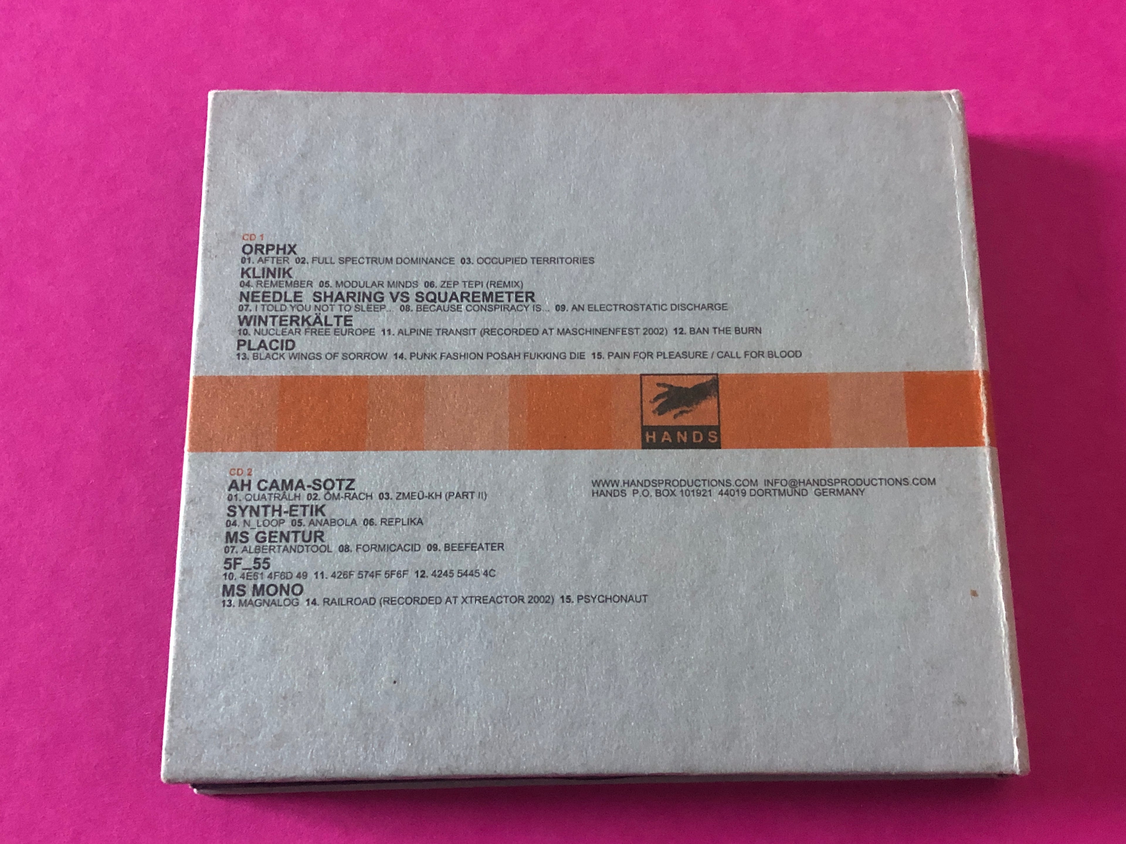 Various : 2003 Hands (Compilation)
