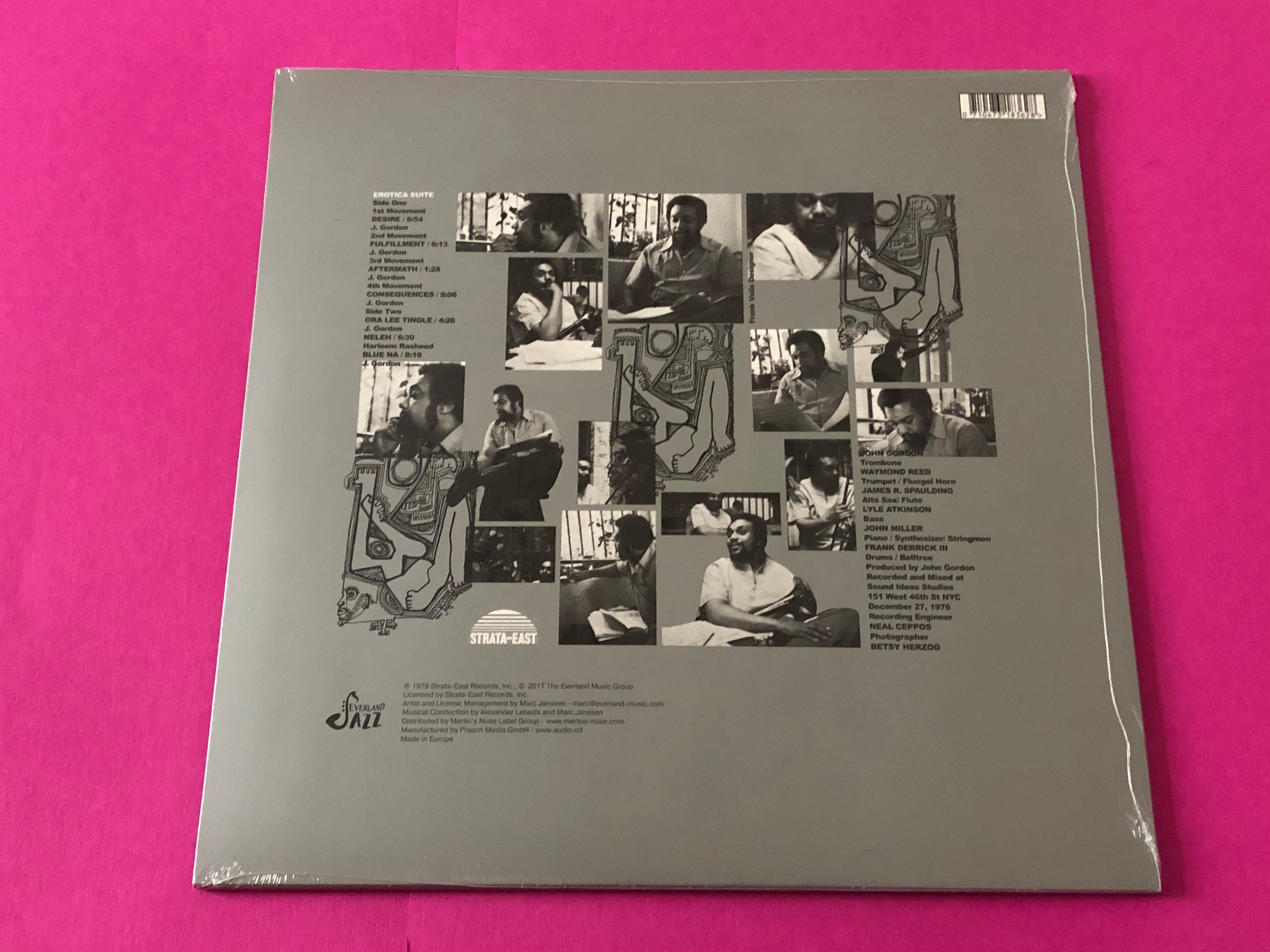 John Gordon : Erotica Suite (LP,Album,Reissue)