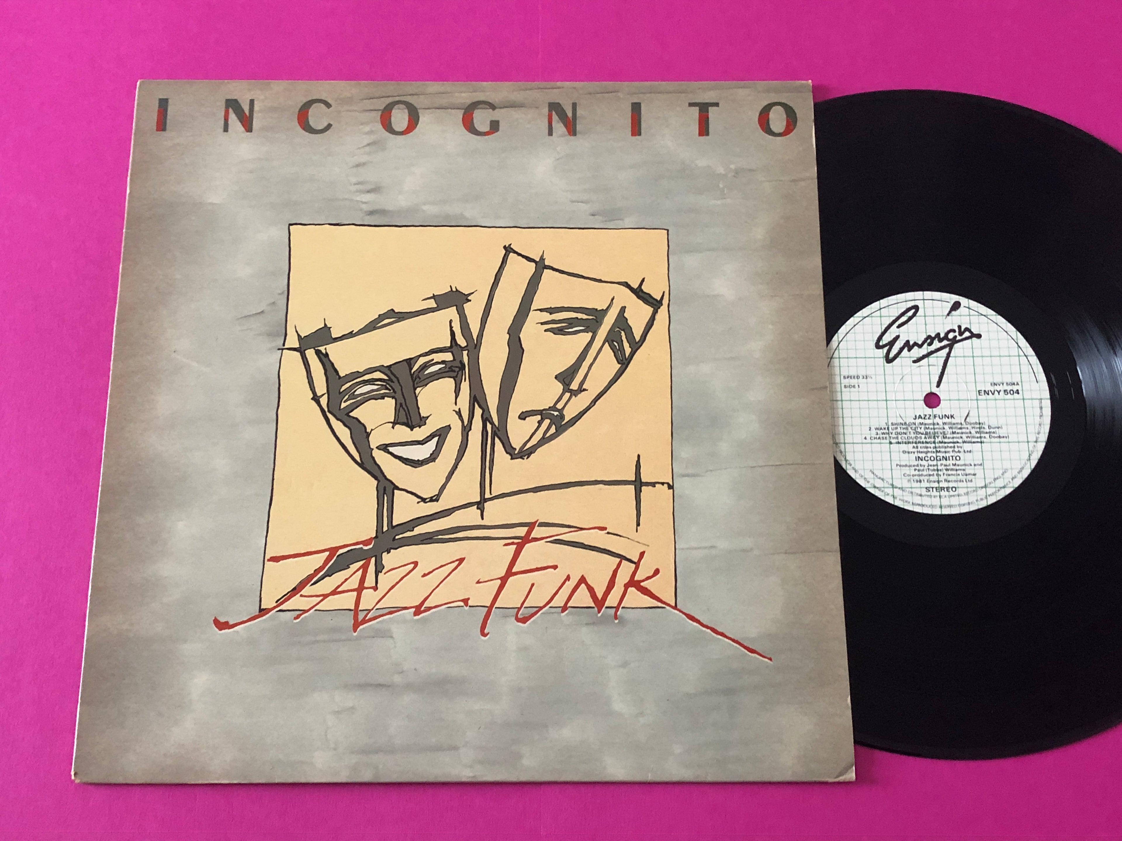 Incognito : Jazz Funk (LP,Album)