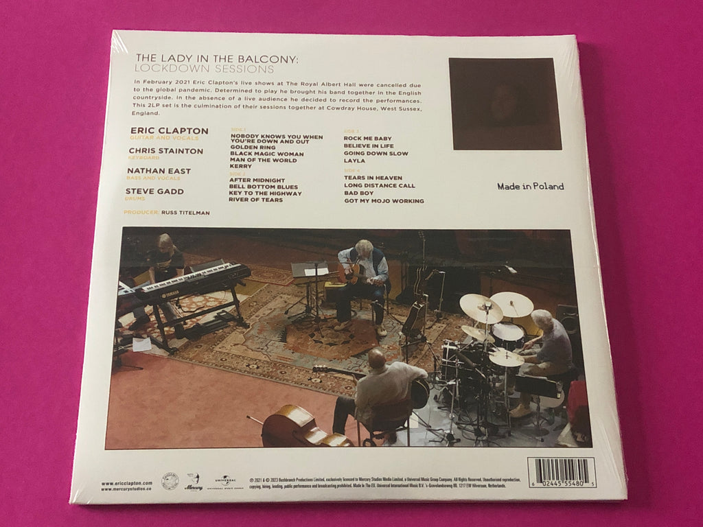 Eric Clapton : The Lady In The Balcony: Lockdown Sessions (LP,Album,Limited Edition)