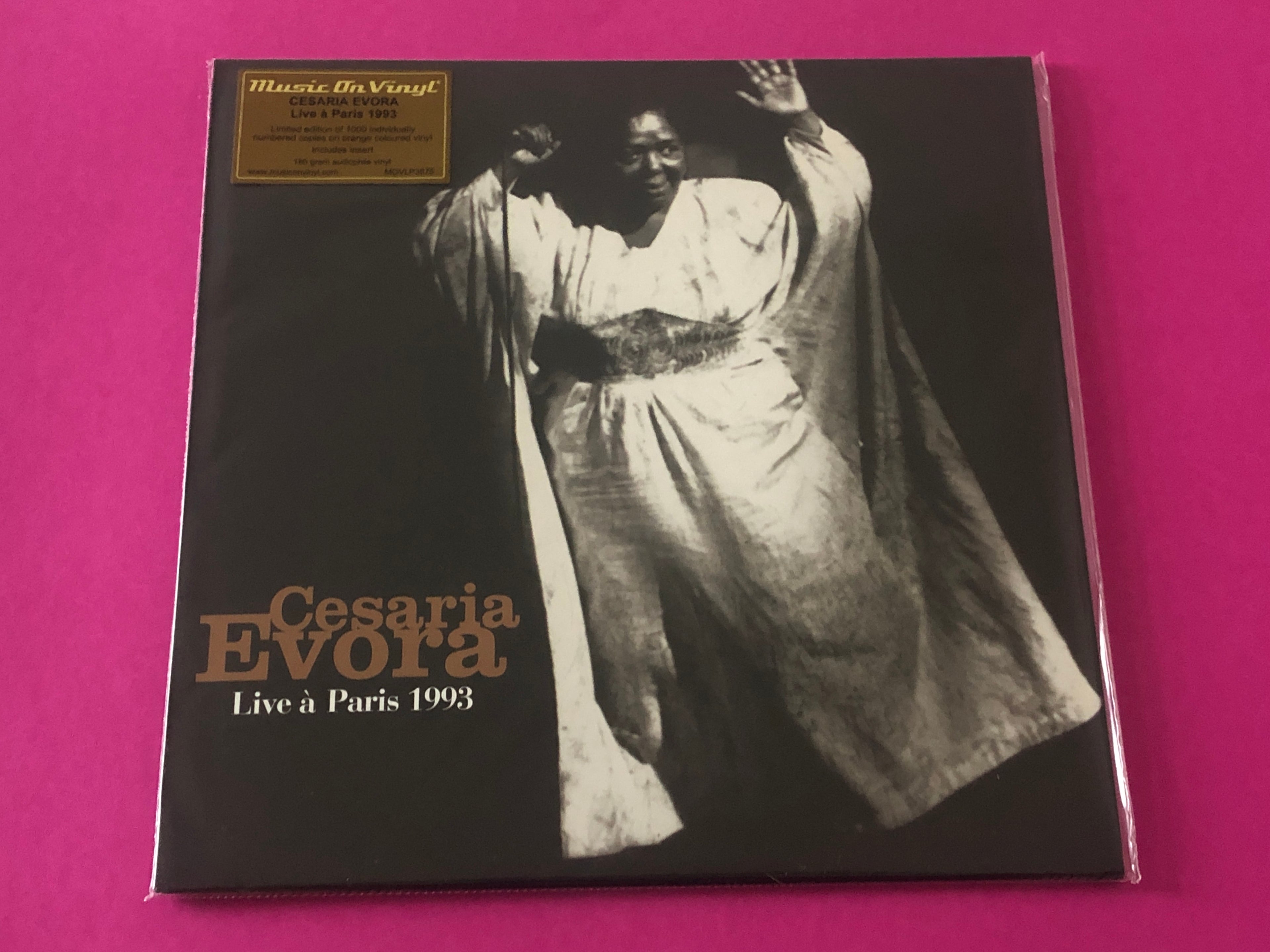 Cesaria Evora : Live À Paris 1993 (LP,Limited Edition,Numbered)