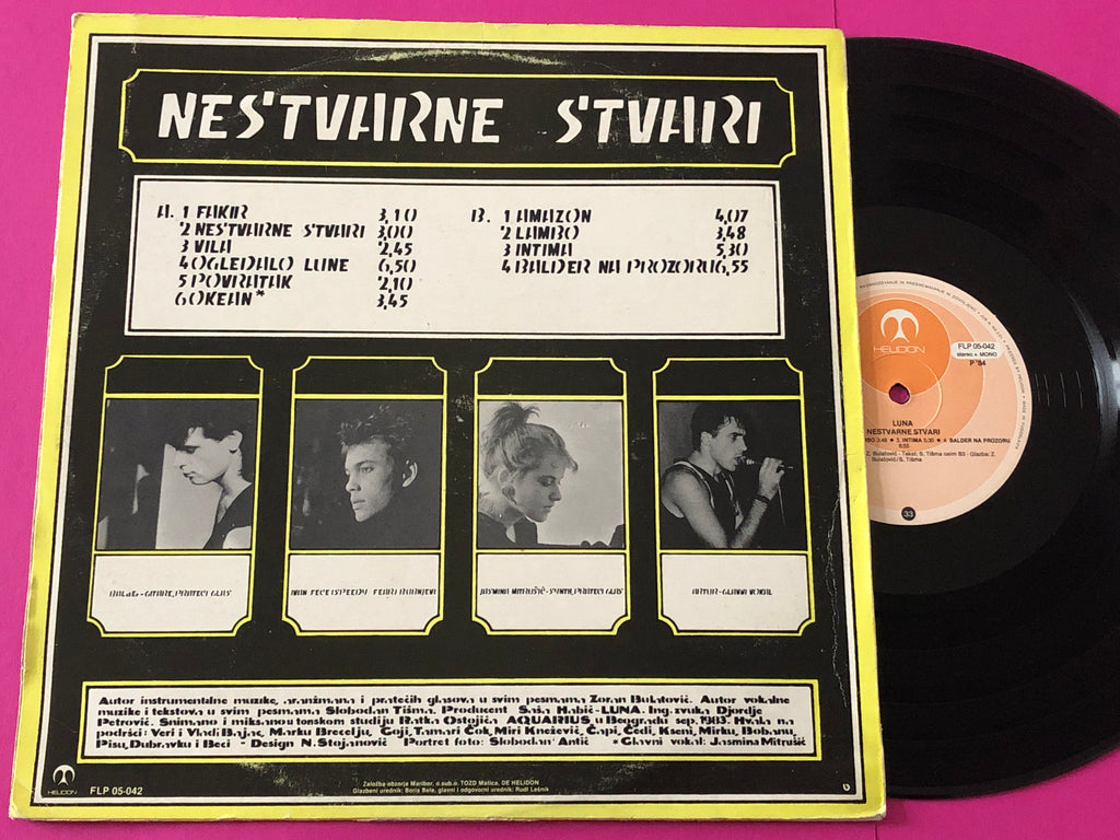 Luna (22) : Nestvarne Stvari (LP,Album)