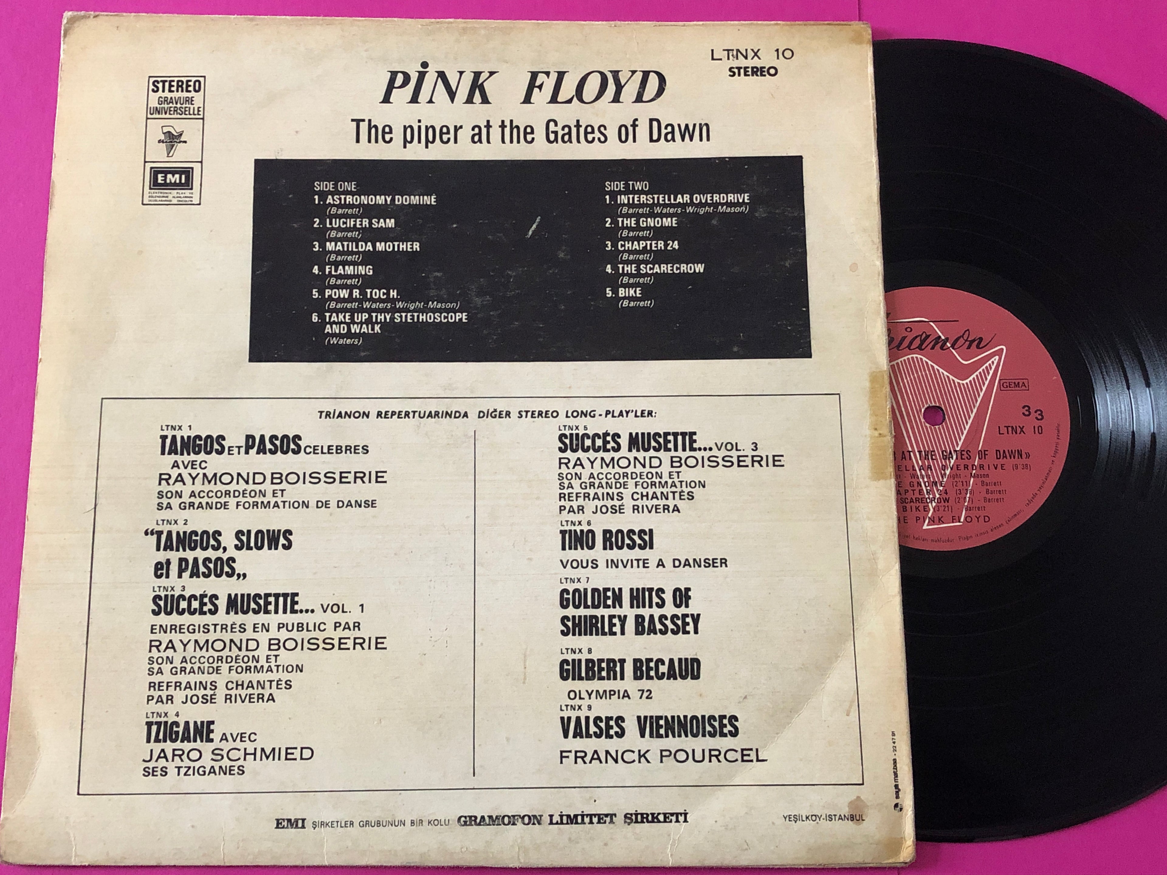 Pink Floyd : The Piper At The Gates Of Dawn (LP,Album,Reissue,Stereo)
