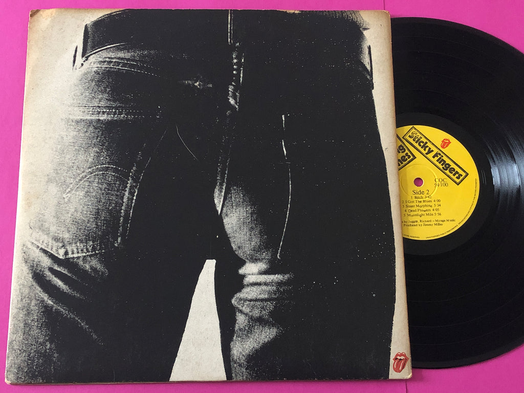 The Rolling Stones : Sticky Fingers (LP,Album)