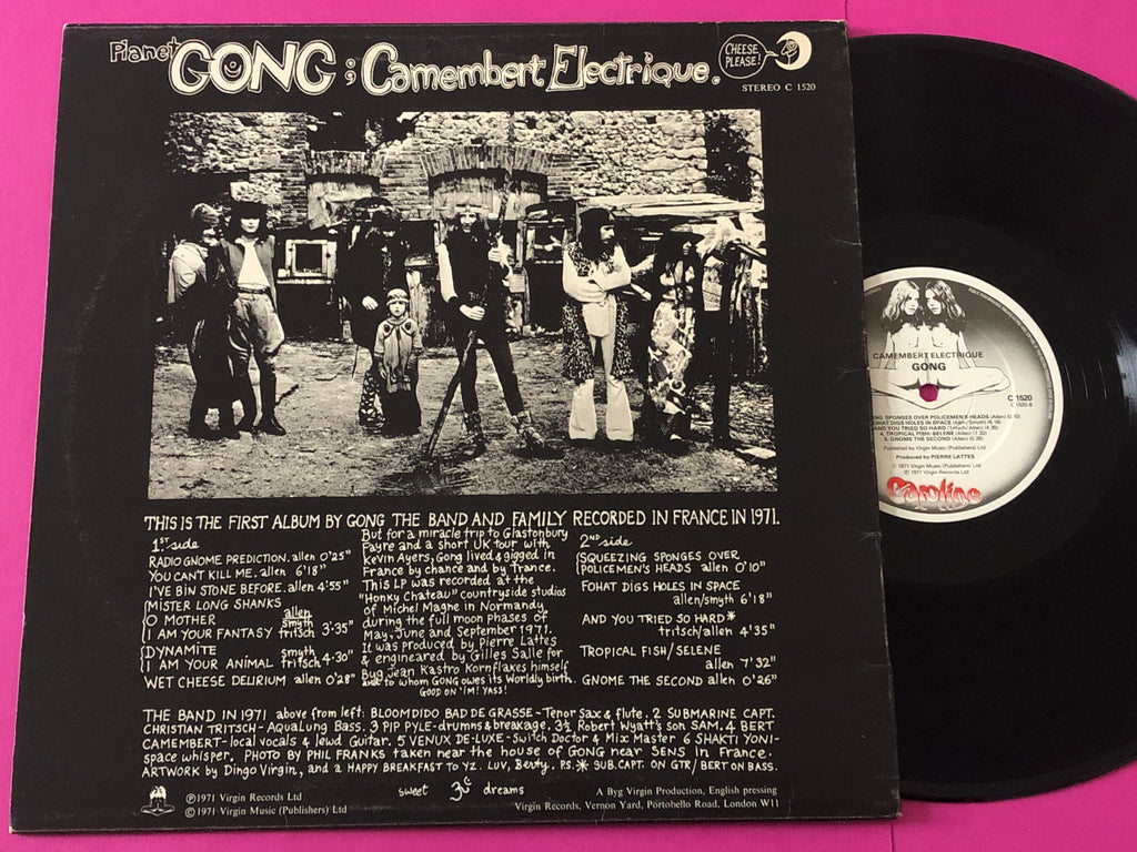 Gong : Camembert Electrique (LP,Album,Reissue)