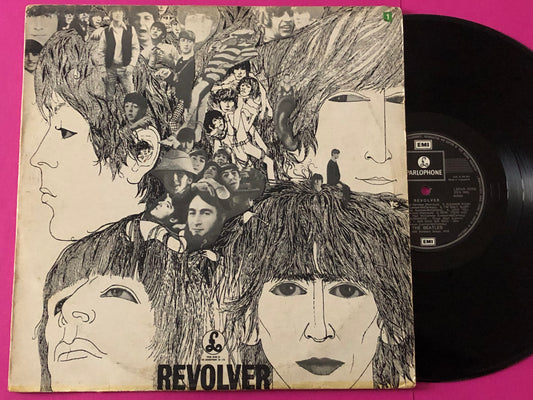 The Beatles : Revolver (LP,Album,Stereo,Reissue)