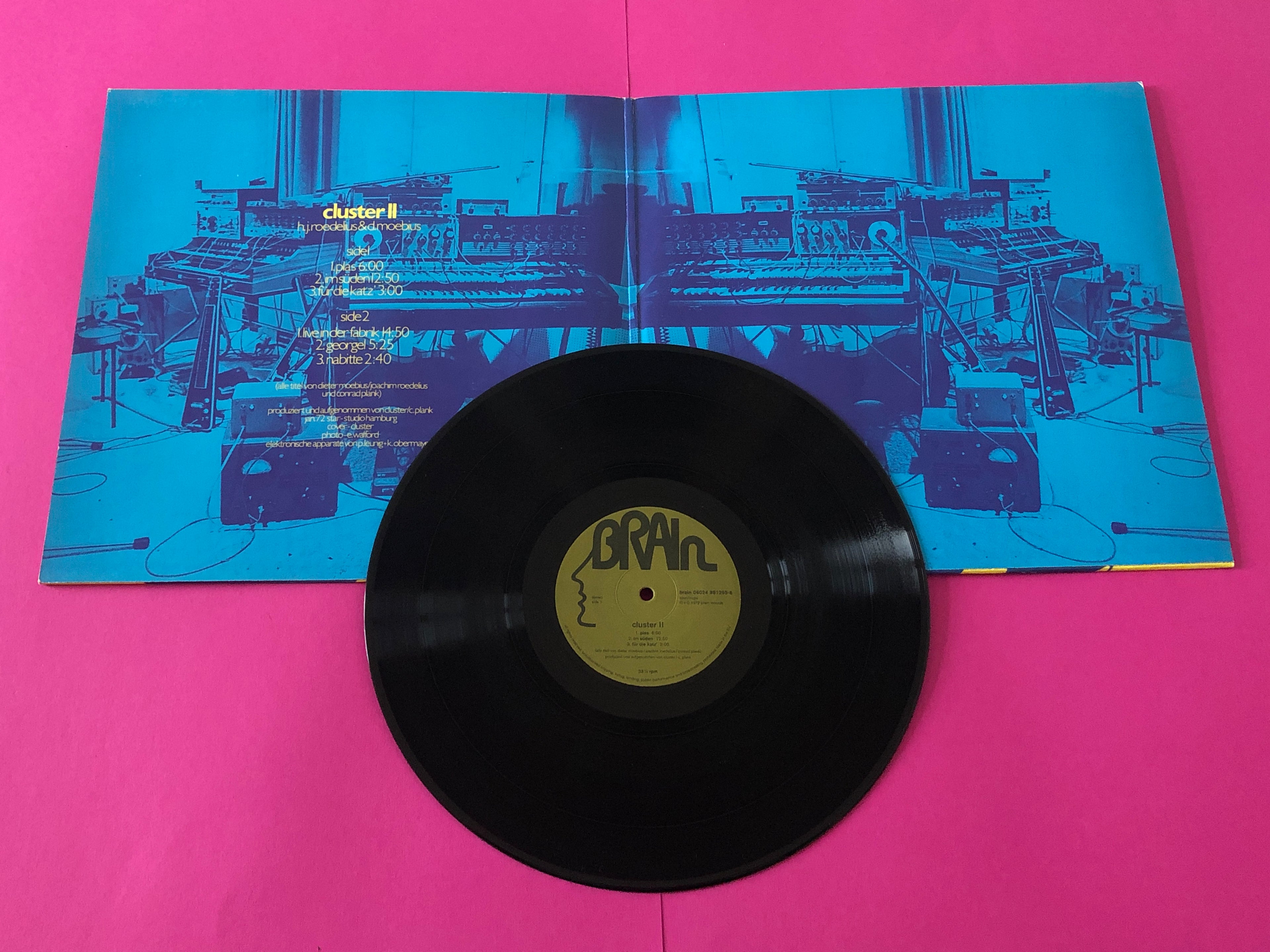 Cluster : Cluster II (LP,Album,Reissue)
