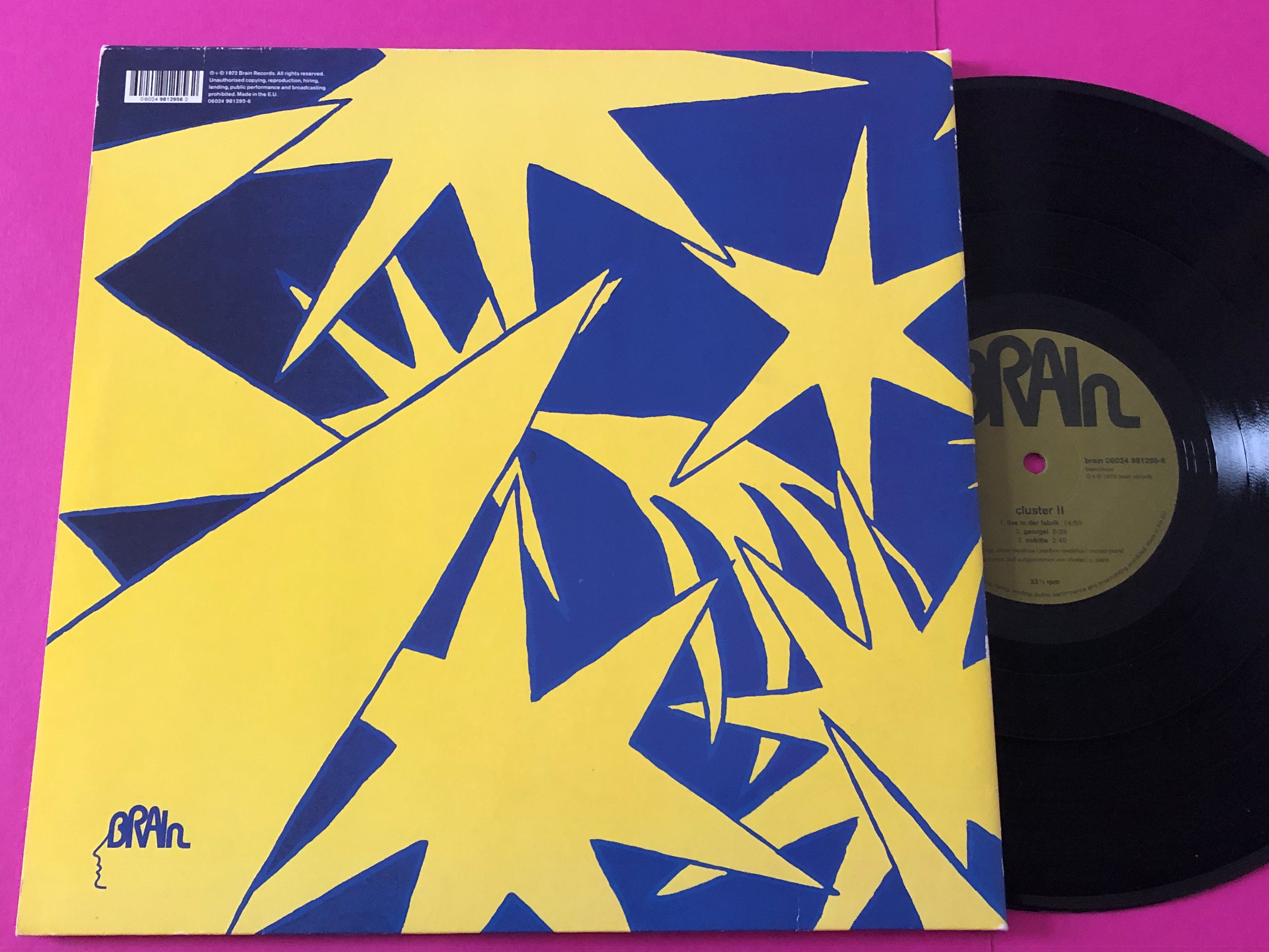 Cluster : Cluster II (LP,Album,Reissue)