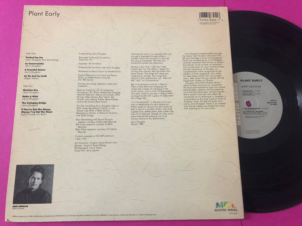Jerry Douglas : Plant Early (LP,Album)