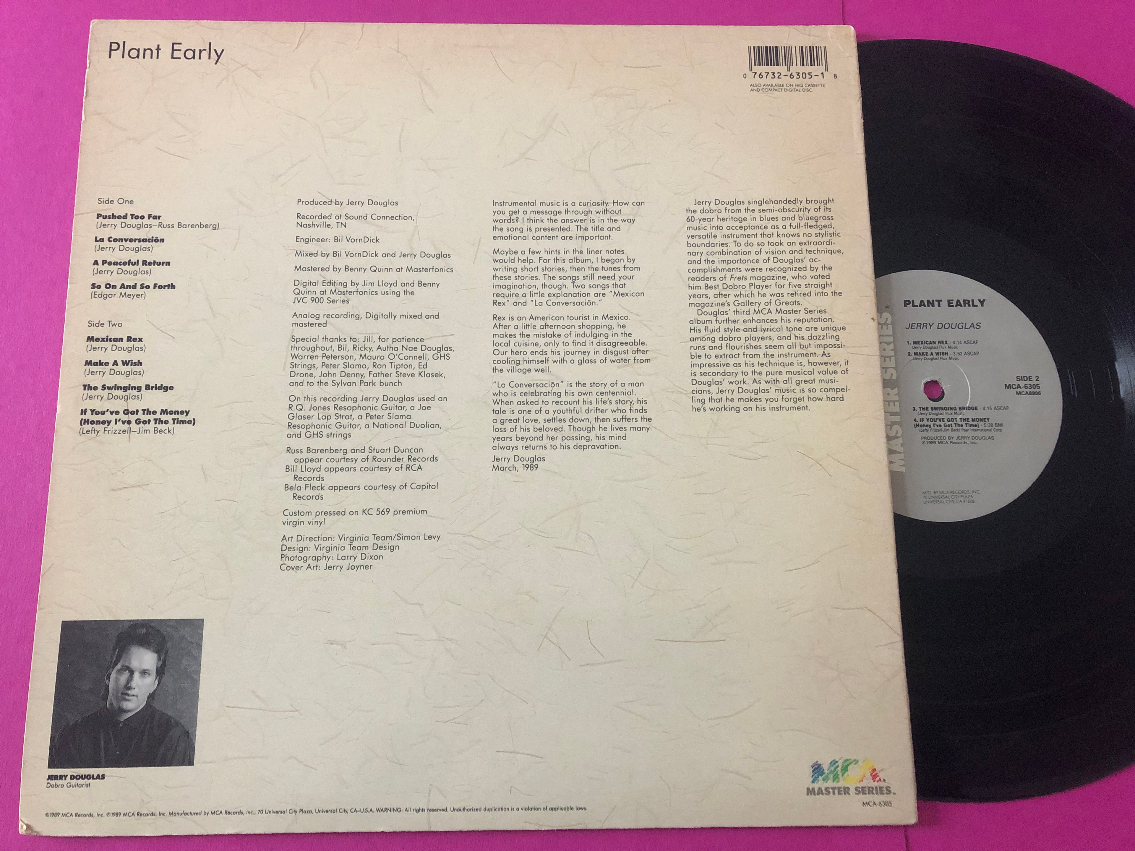 Jerry Douglas : Plant Early (LP,Album)