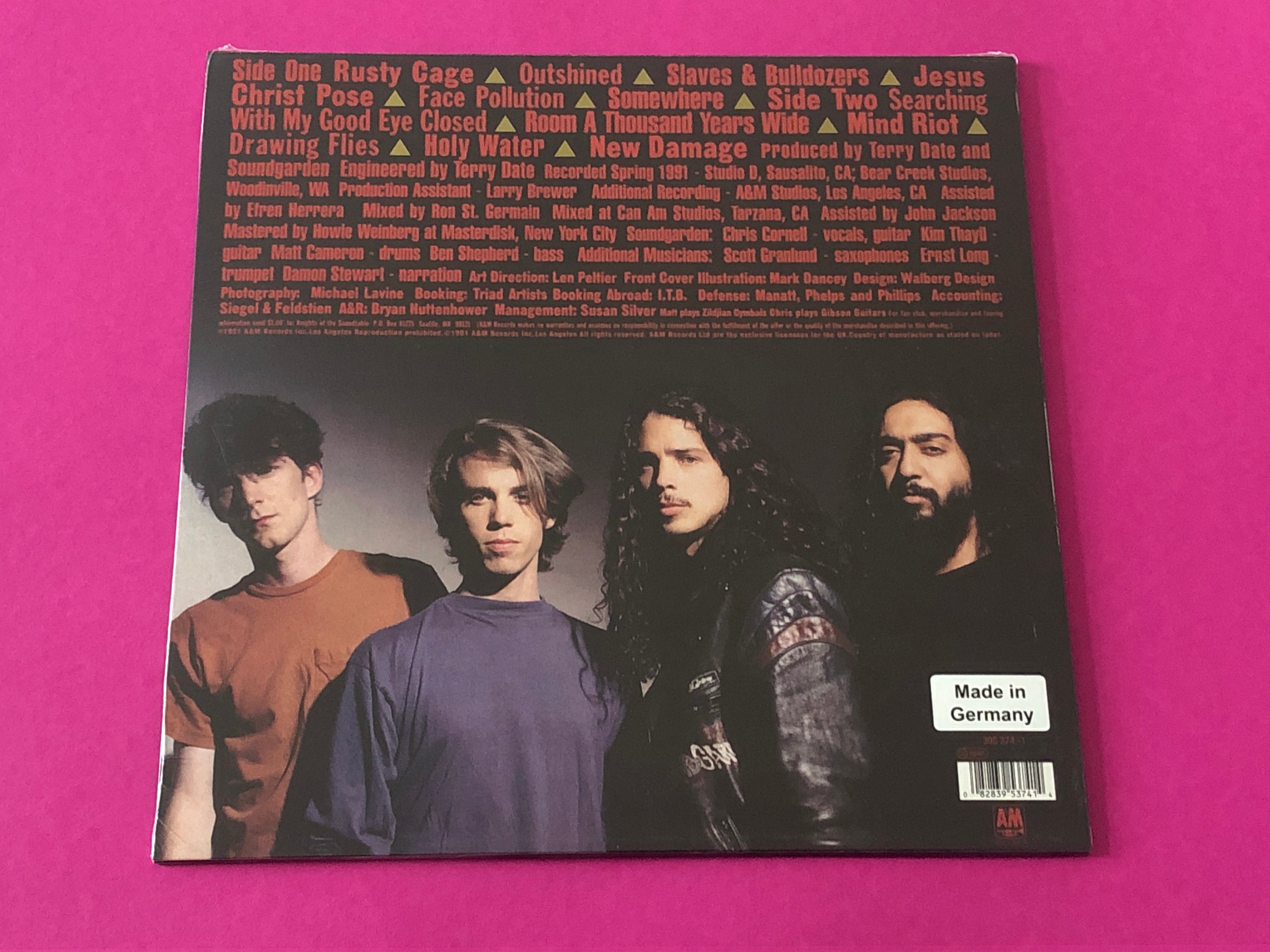 Soundgarden : Badmotorfinger (LP,Album,Reissue)