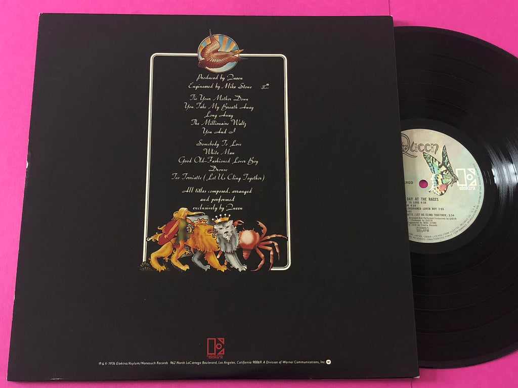 Queen : A Day At The Races = 華麗なるレース (LP,Album,Reissue)