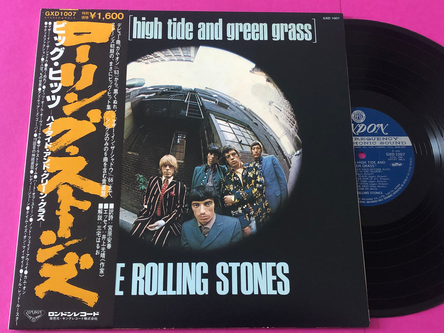 The Rolling Stones : Big Hits [High Tide And Green Grass] (LP,Compilation,Reissue,Stereo)