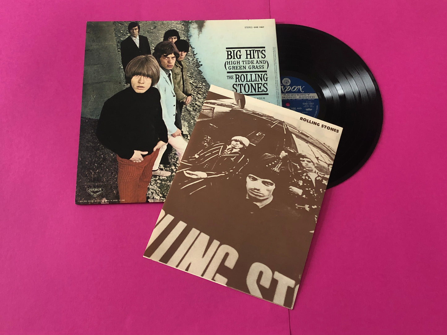 The Rolling Stones : Big Hits [High Tide And Green Grass] (LP,Compilation,Reissue,Stereo)