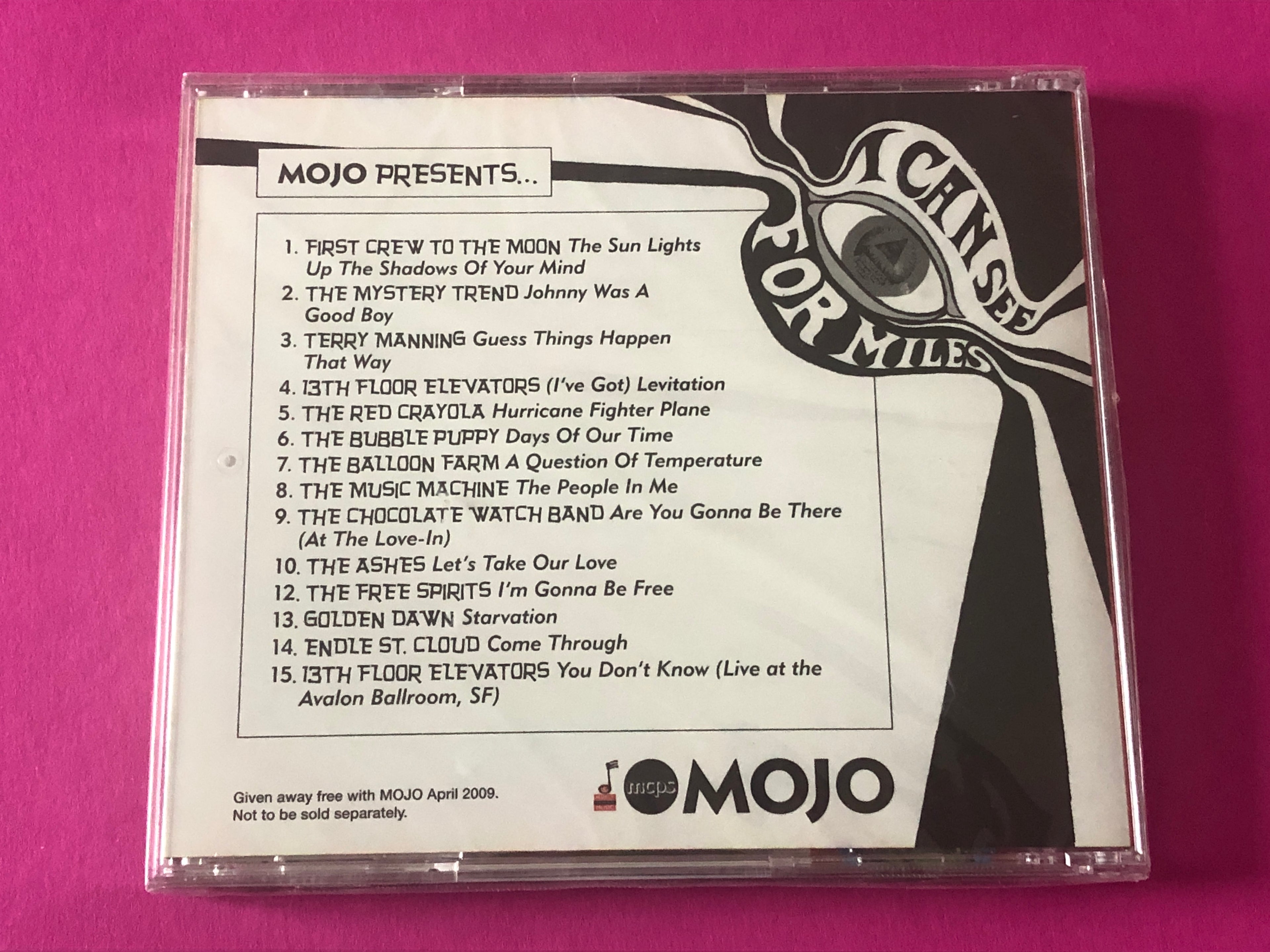 Various : I Can See For Miles (Mojo Presents Lost Tracks From America's Psychedelic Underground) (Compilation)