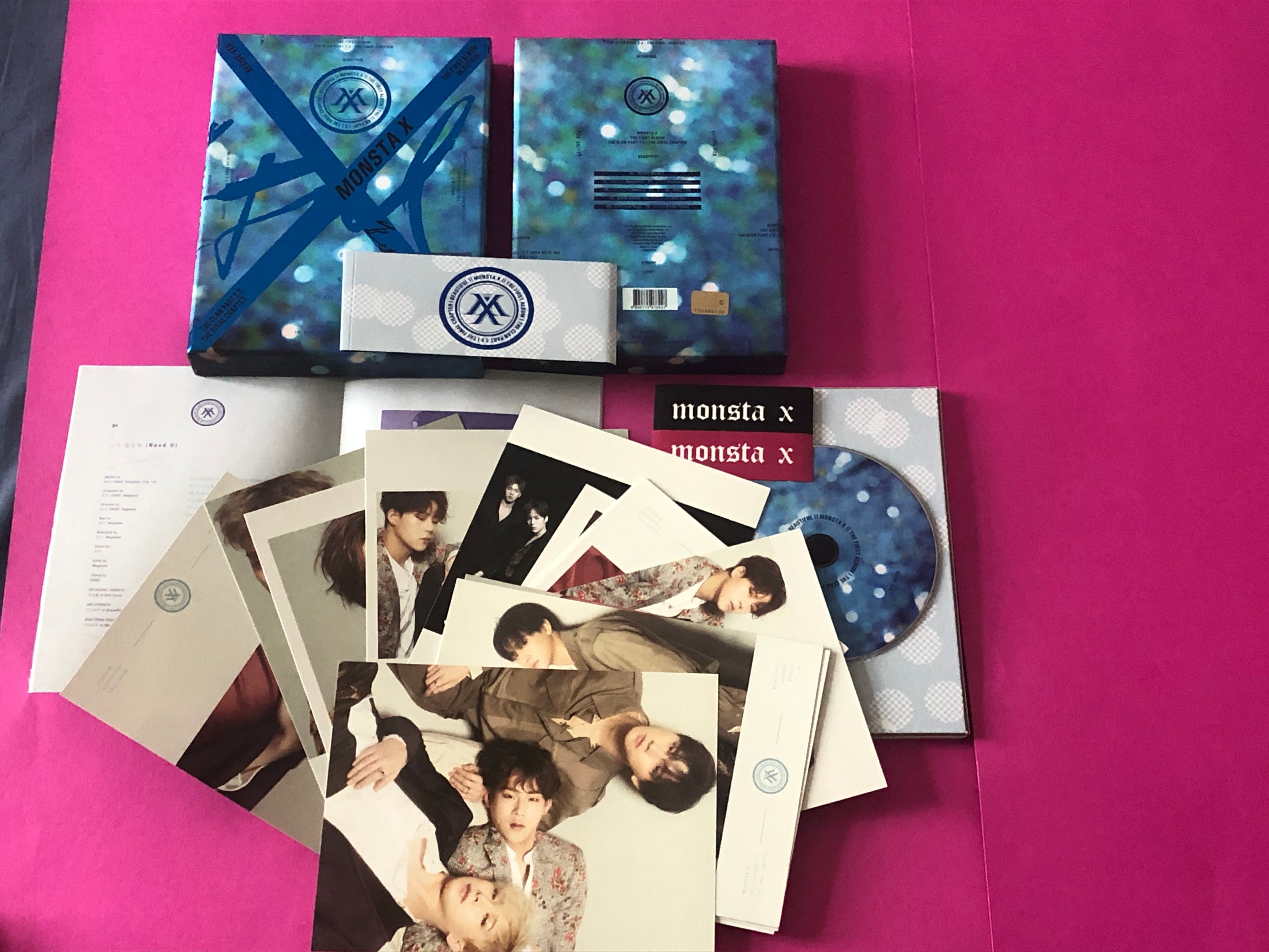 Monsta X (2) : The Clan Pt.2.5 (Beautiful) (Album,Stereo)