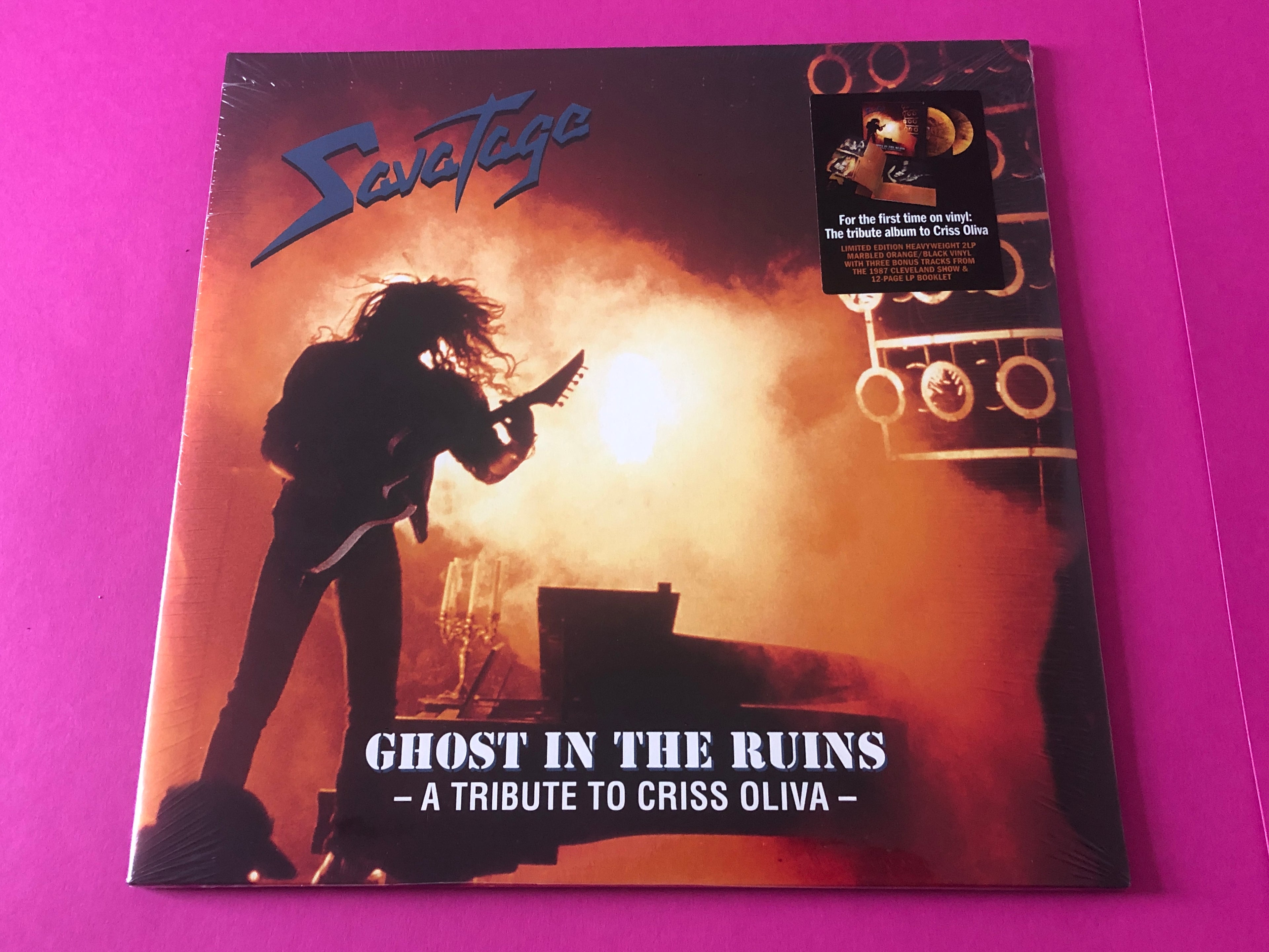 Savatage : Ghost In The Ruins - A Tribute To Criss Oliva - (LP,Album,Limited Edition,Reissue)