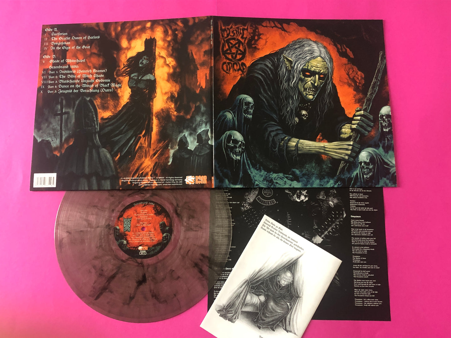 Mystic Circle : Hexenbrand 1486 (LP,Album,Limited Edition)