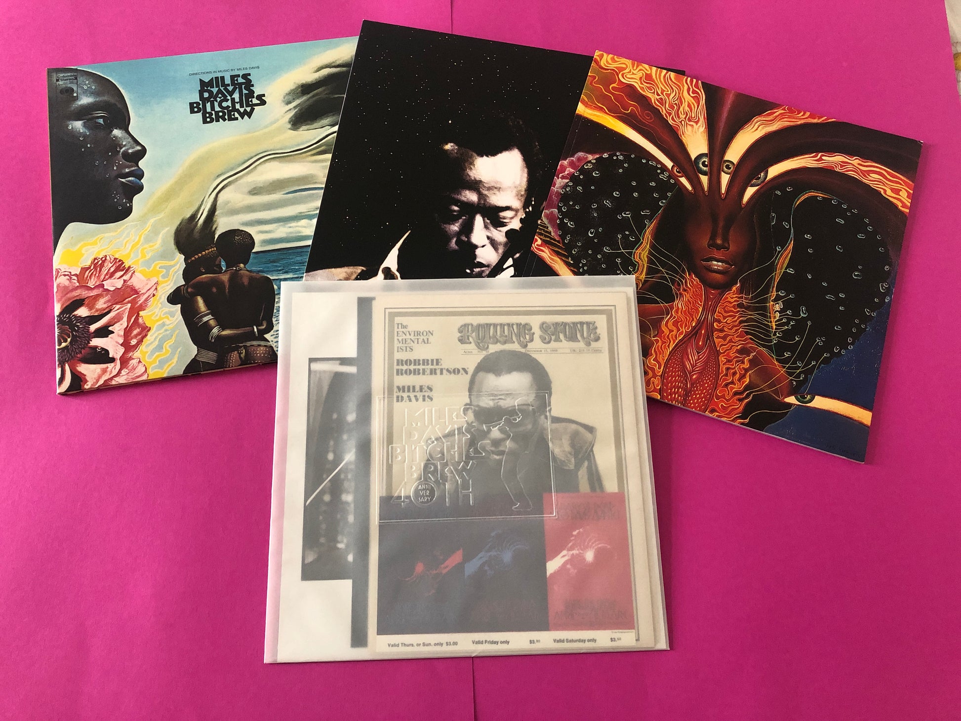Miles Davis : Bitches Brew (LP,Album,Reissue)