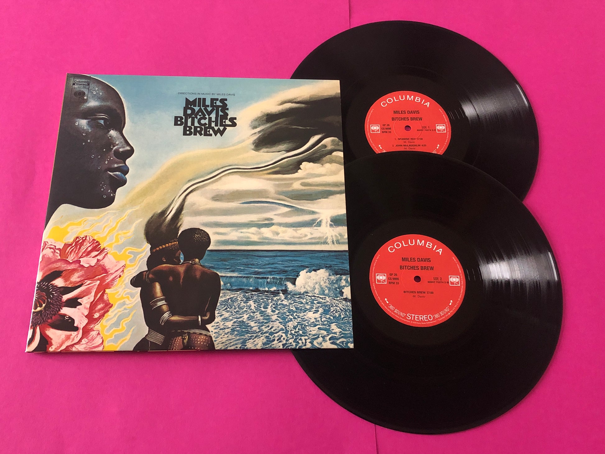 Miles Davis : Bitches Brew (LP,Album,Reissue)