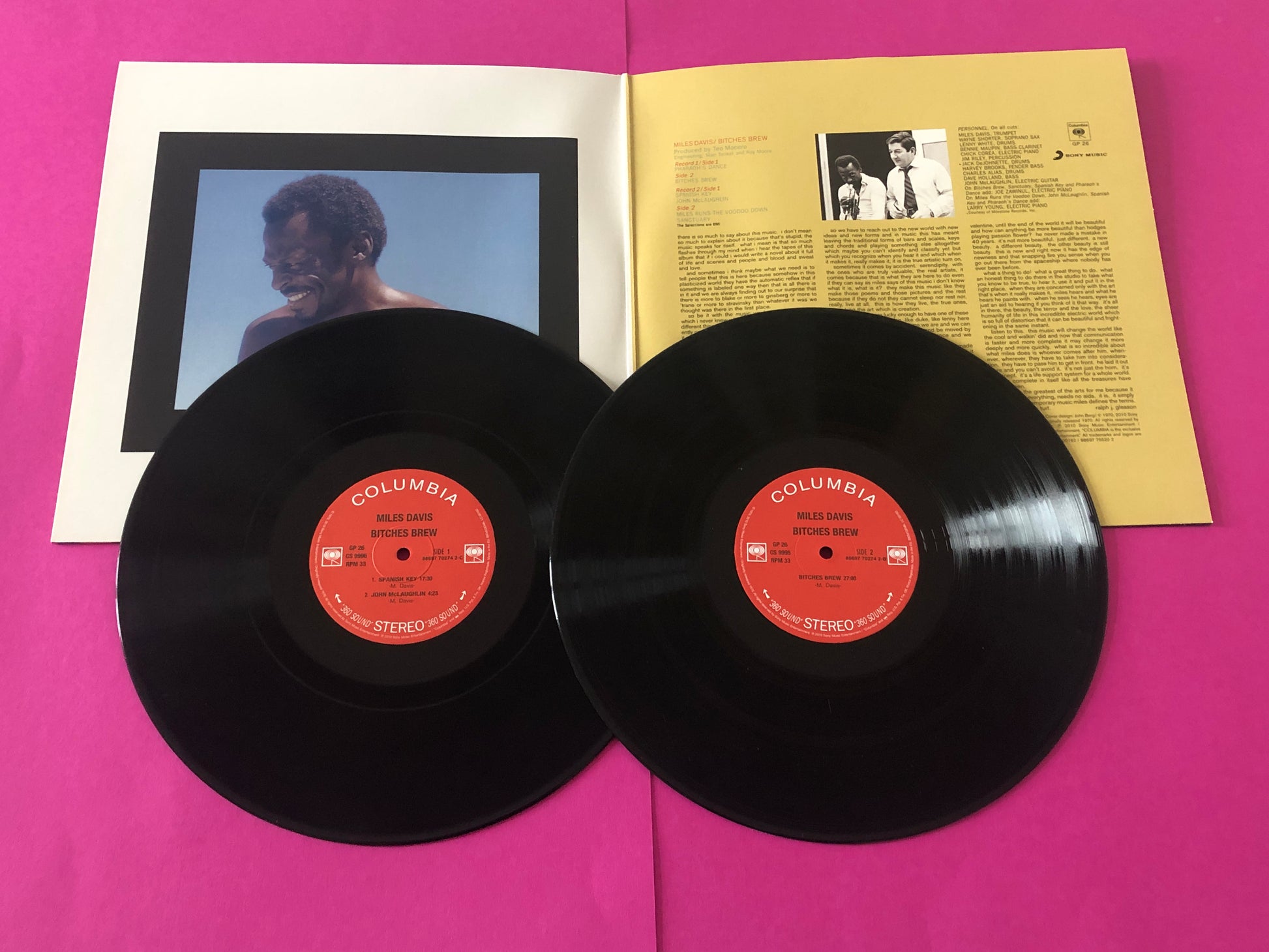 Miles Davis : Bitches Brew (LP,Album,Reissue)