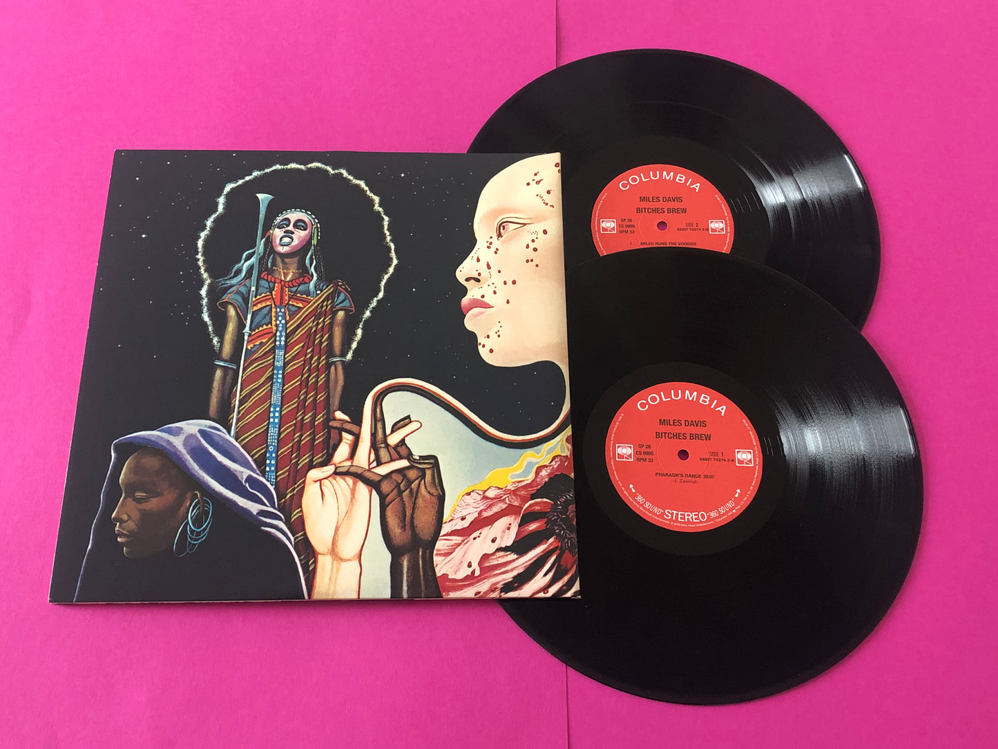 Miles Davis : Bitches Brew (LP,Album,Reissue)