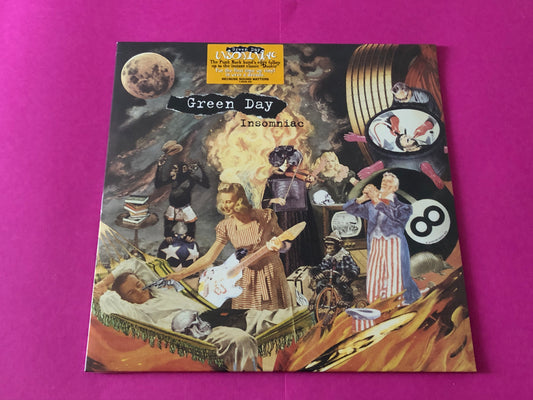 Green Day : Insomniac (LP,Album,Reissue)
