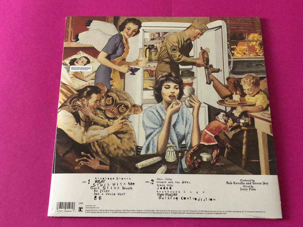 Green Day : Insomniac (LP,Album,Reissue)